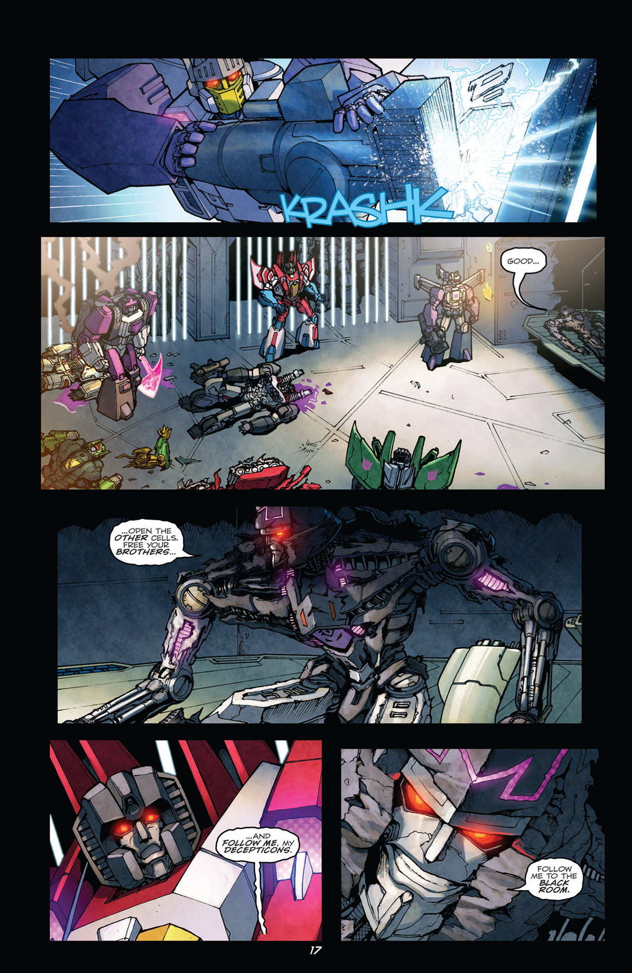 Read online Transformers: Robots In Disguise (2012) comic -  Issue #13 - 19