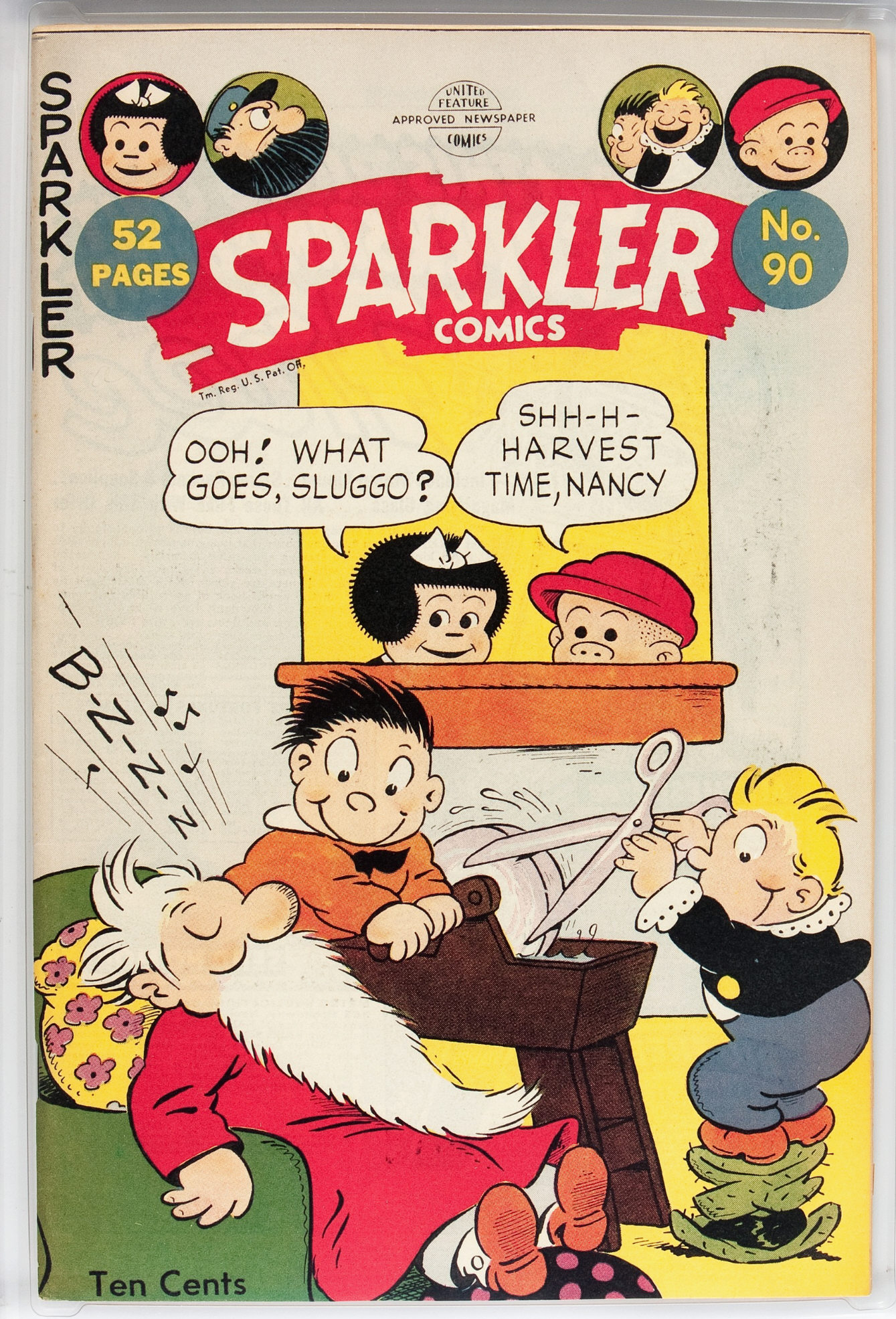 Read online Sparkler Comics comic -  Issue #90 - 1