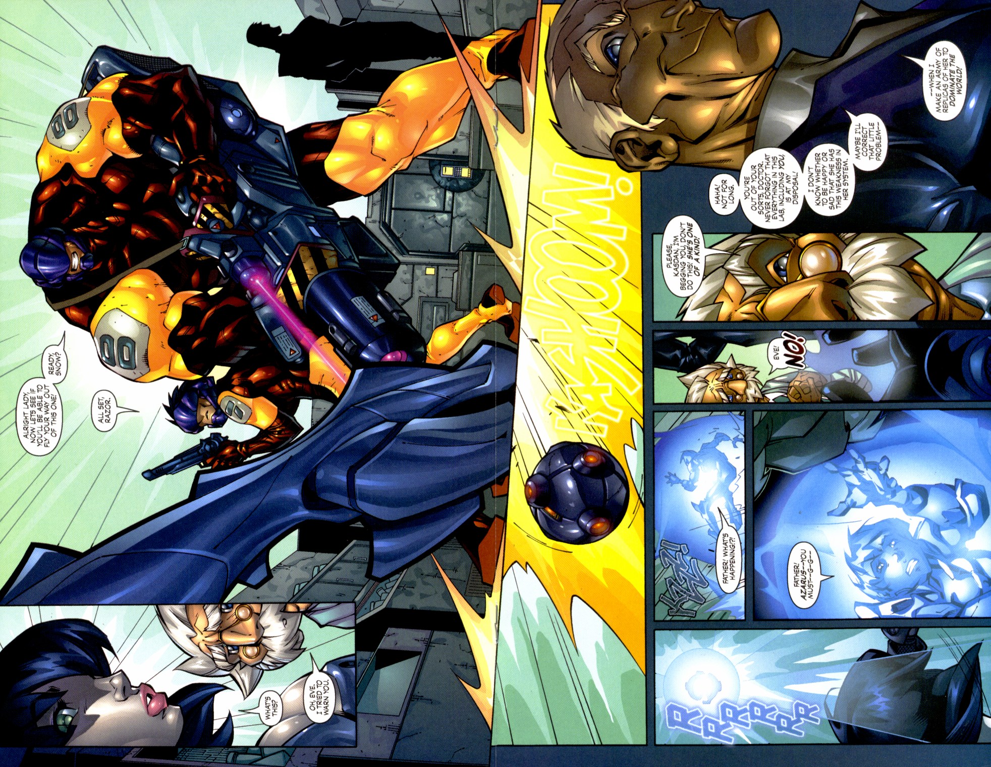 Read online E.V.E. ProtoMecha comic -  Issue #4 - 17