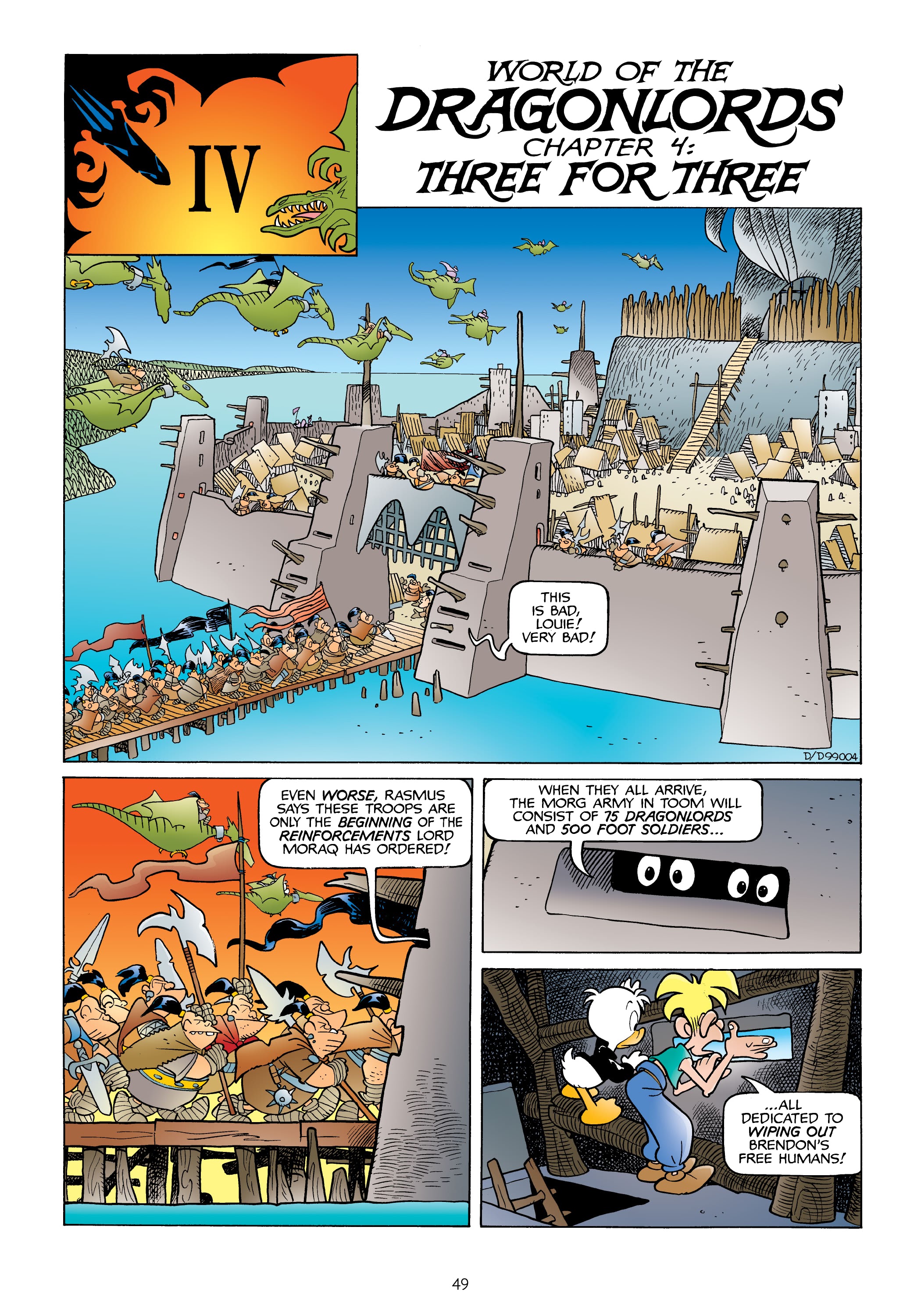 Read online Donald Duck and Uncle Scrooge: World of the Dragonlords comic -  Issue # TPB (Part 1) - 50