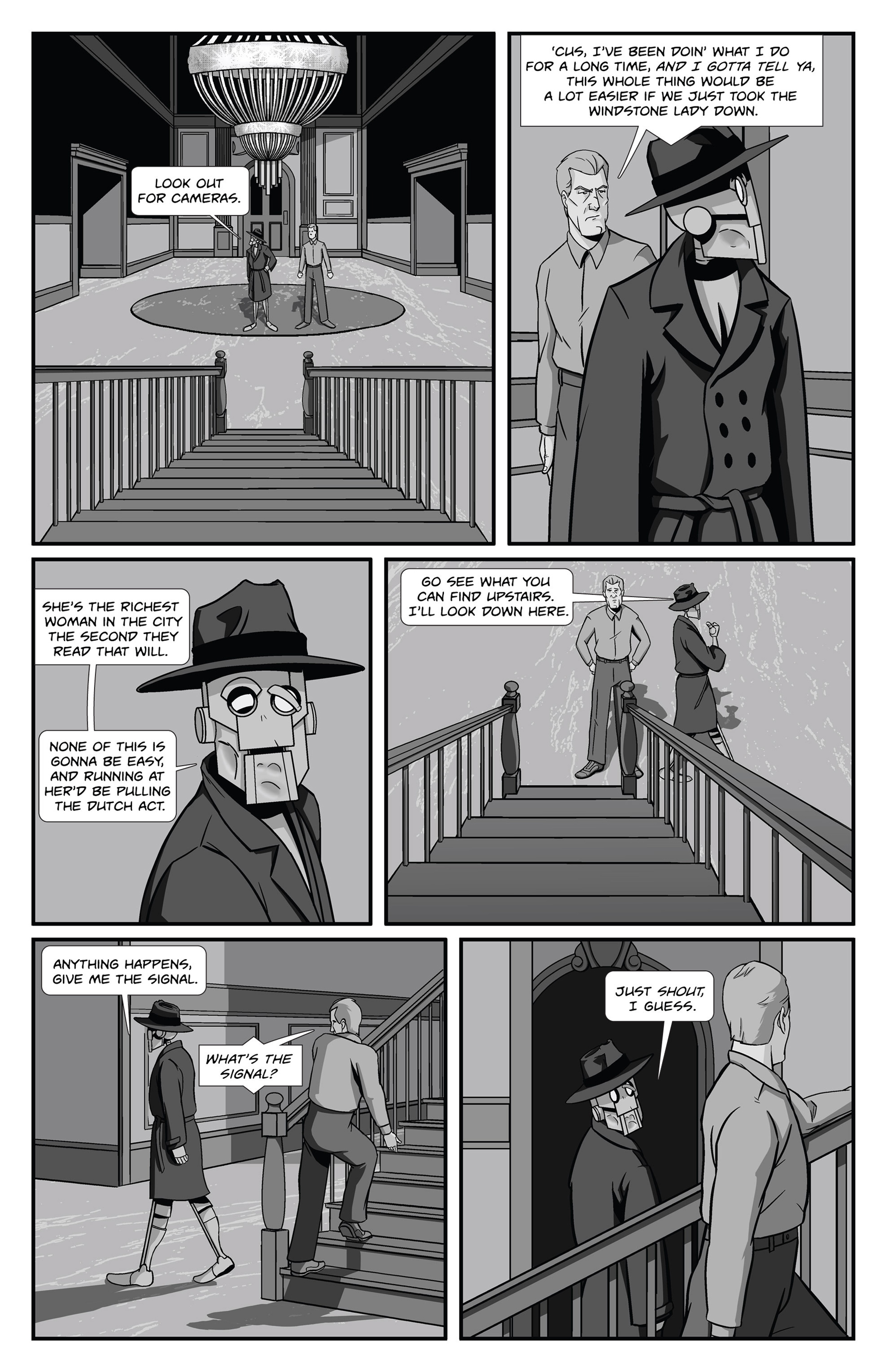 Read online Copernicus Jones: Robot Detective comic -  Issue #4 - 11