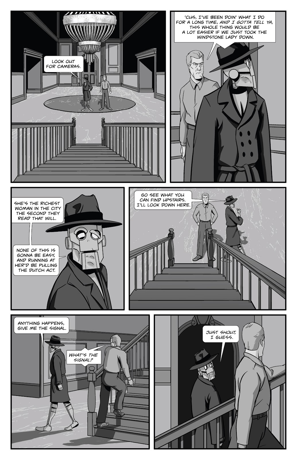 Copernicus Jones: Robot Detective issue 4 - Page 11