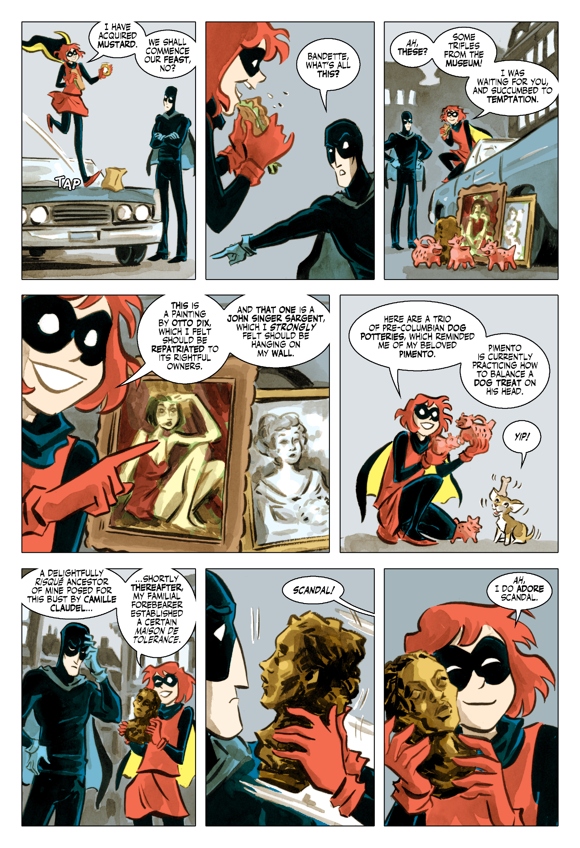 Read online Bandette (2012) comic -  Issue #19 - 9