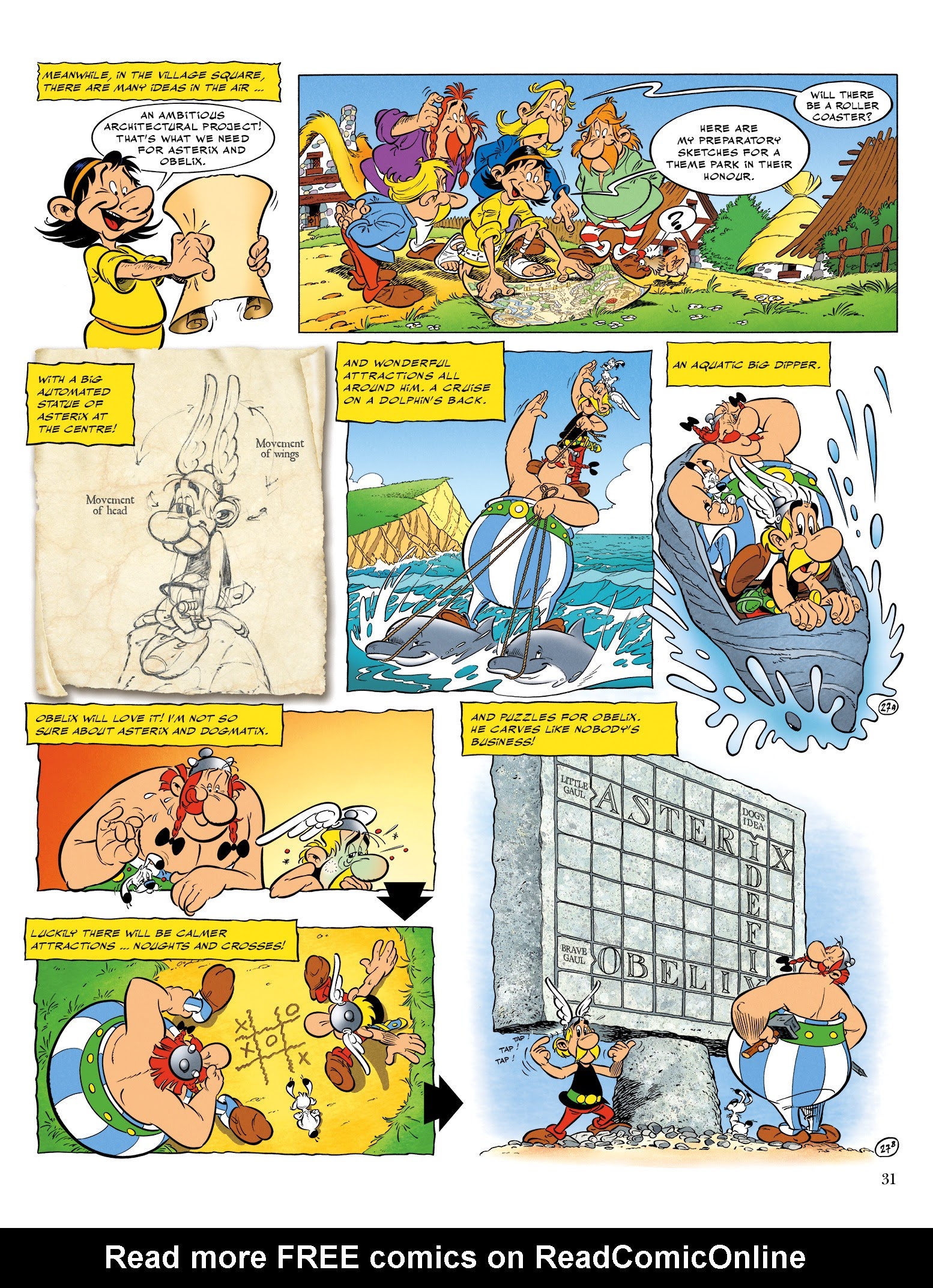 Read online Asterix comic -  Issue #34 - 32