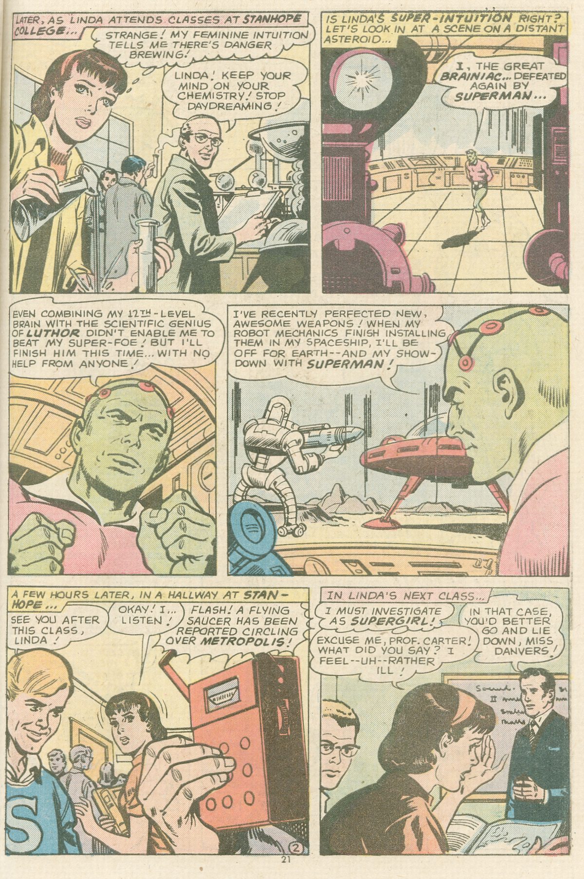 Read online The Superman Family comic -  Issue #164 - 21