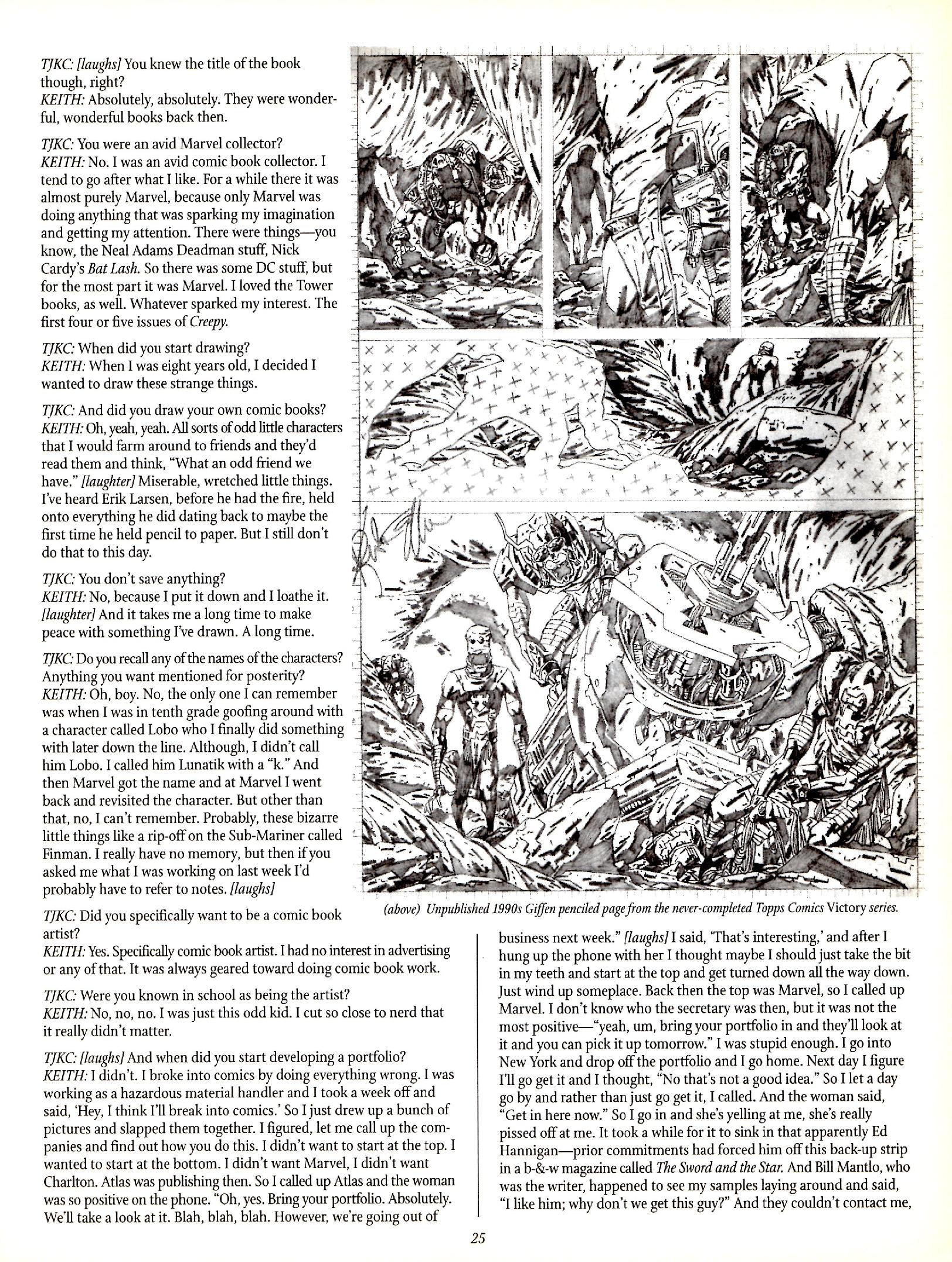 Read online The Jack Kirby Collector comic -  Issue #29 - 25