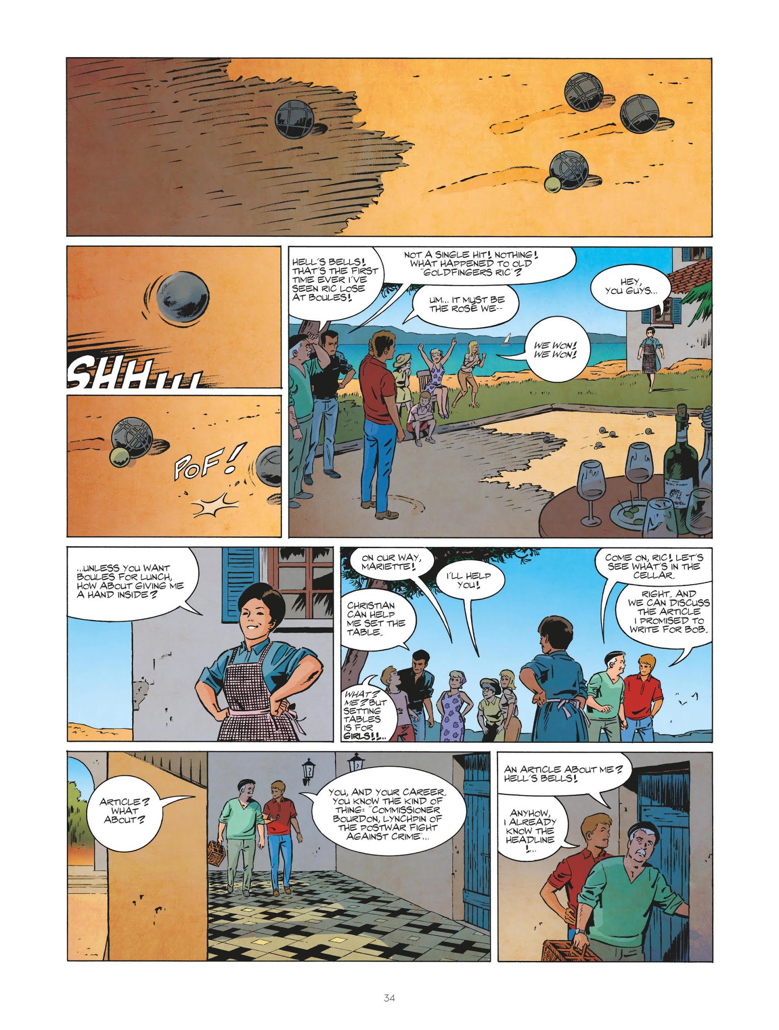 Read online The Mighty Return of Ric Hochet comic -  Issue #1 - 34