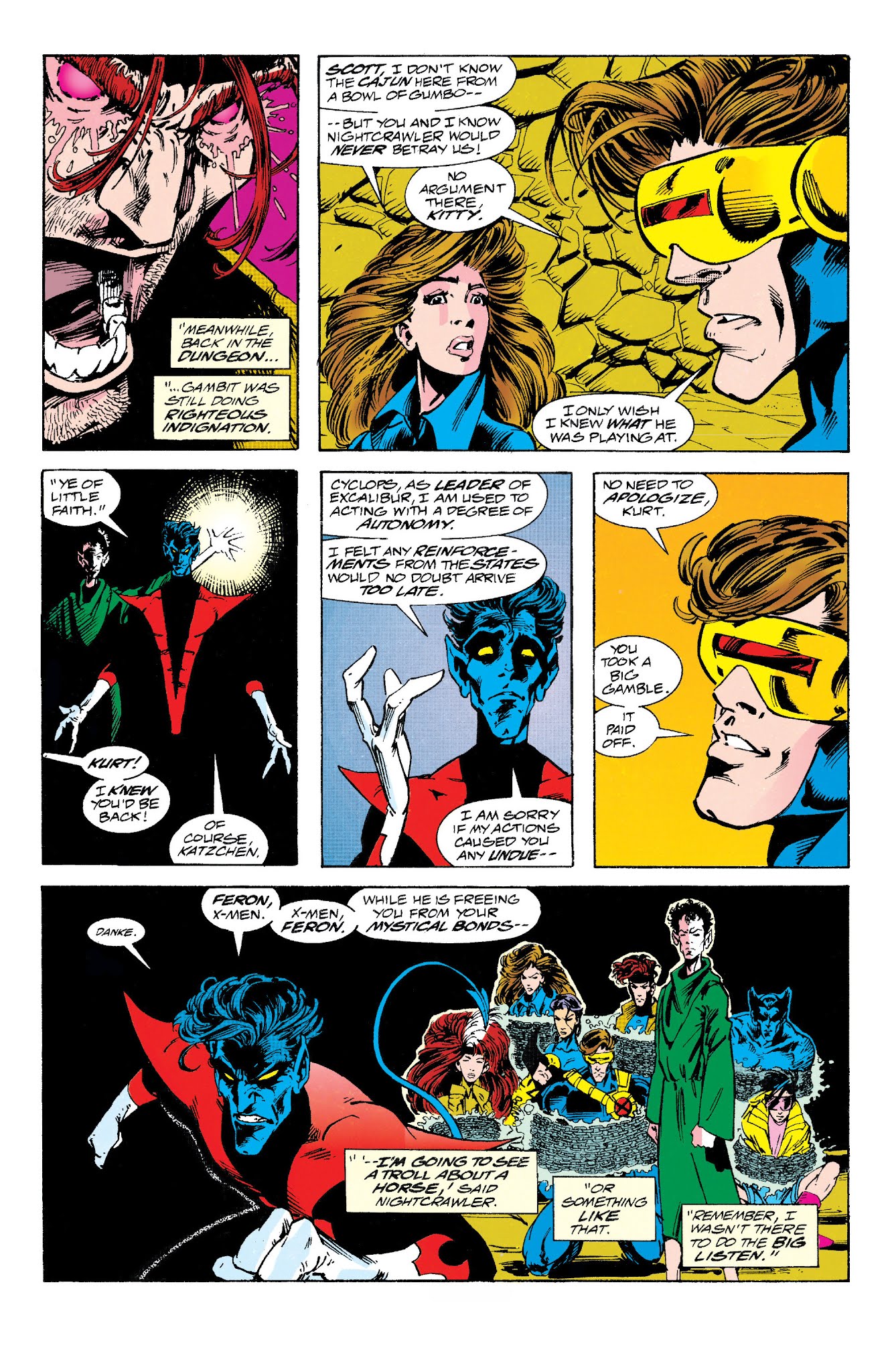 Read online Excalibur Visionaries: Alan Davis comic -  Issue # TPB 2 (Part 2) - 125