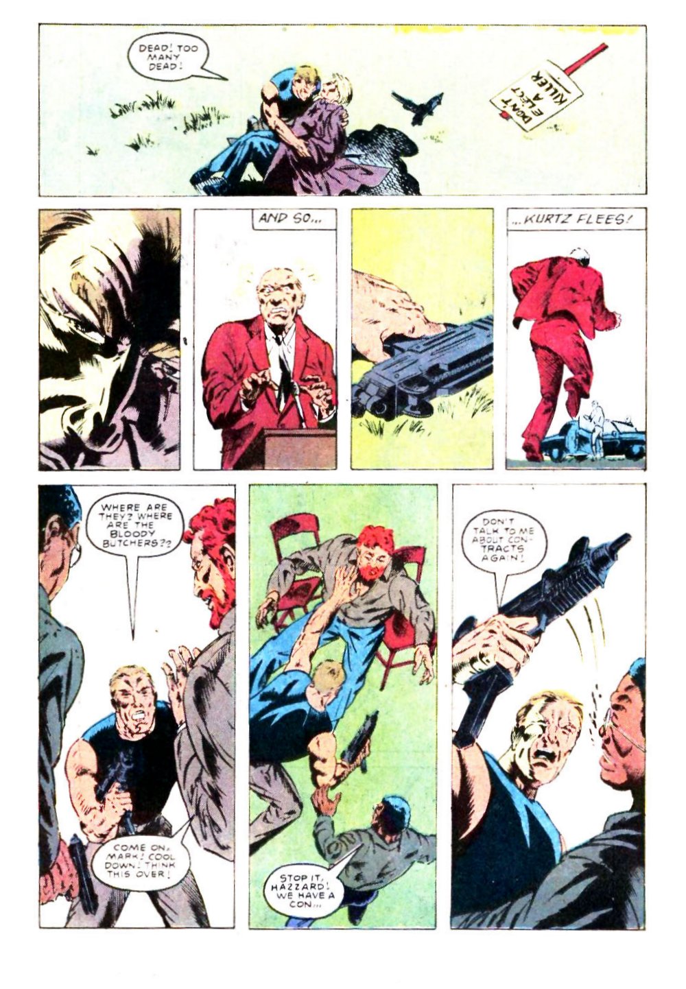 Read online Mark Hazzard: Merc comic -  Issue #6 - 13