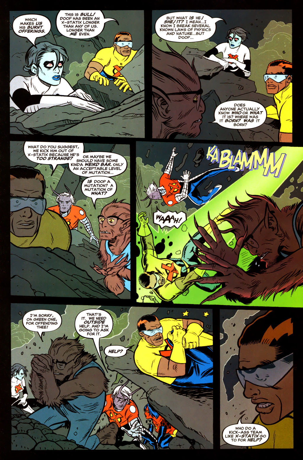 Read online X-Statix comic -  Issue #21 - 10