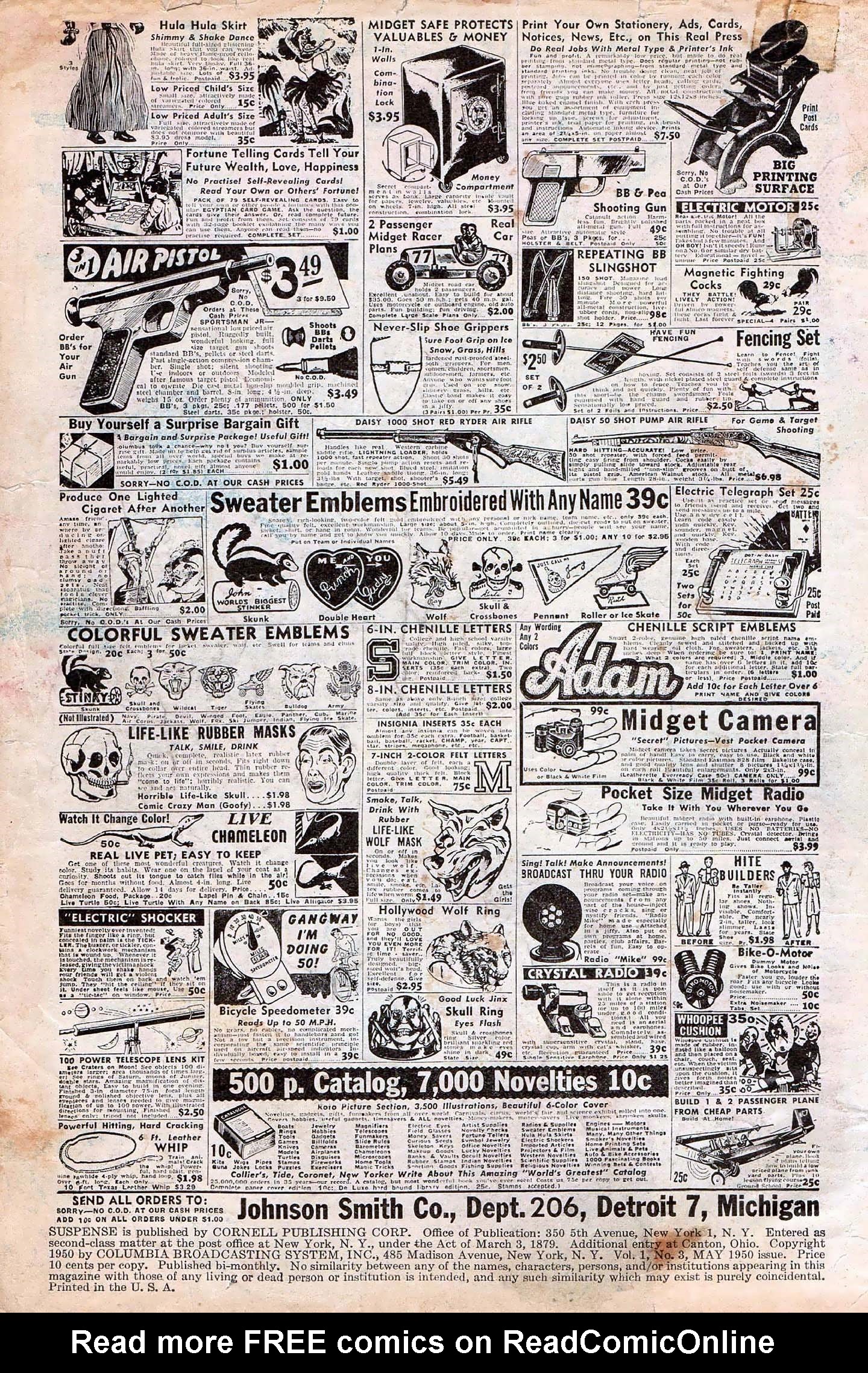 Read online Suspense comic -  Issue #3 - 2