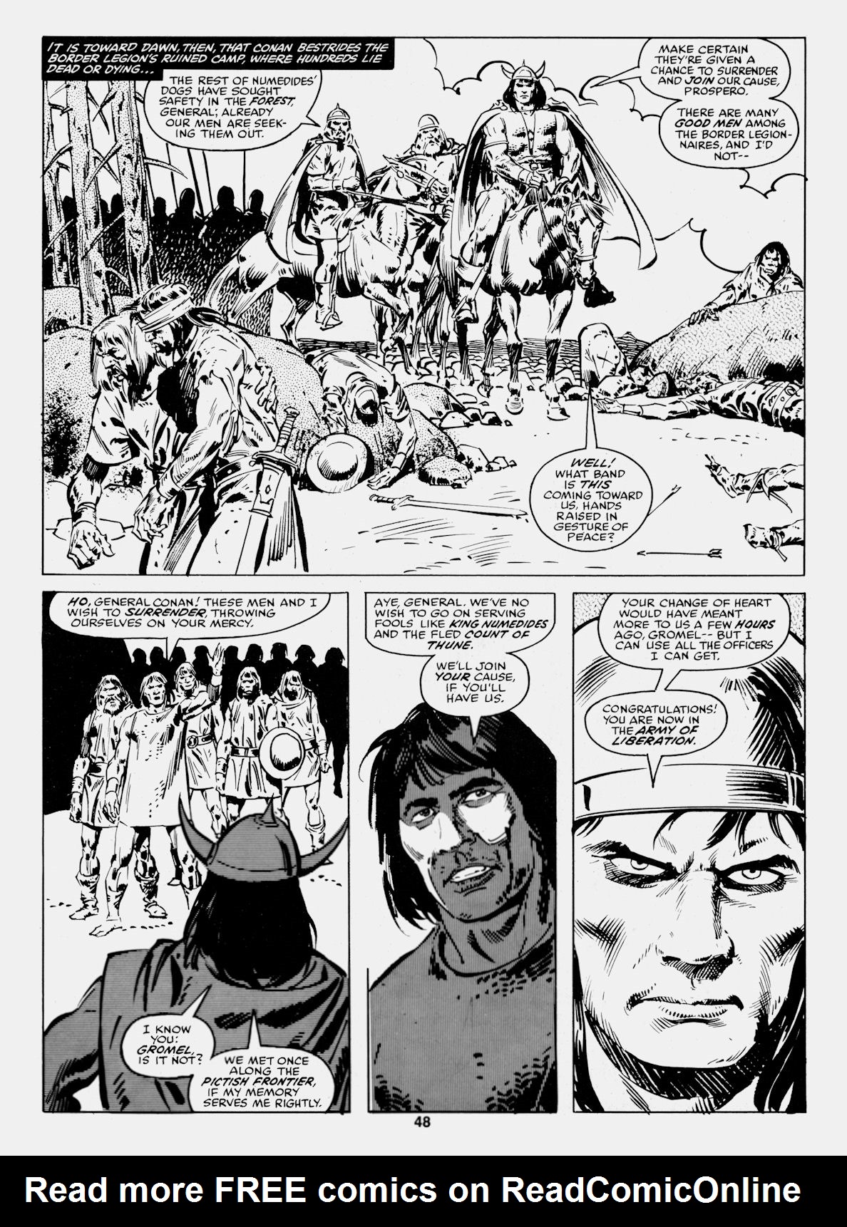 Read online Conan Saga comic -  Issue #54 - 50