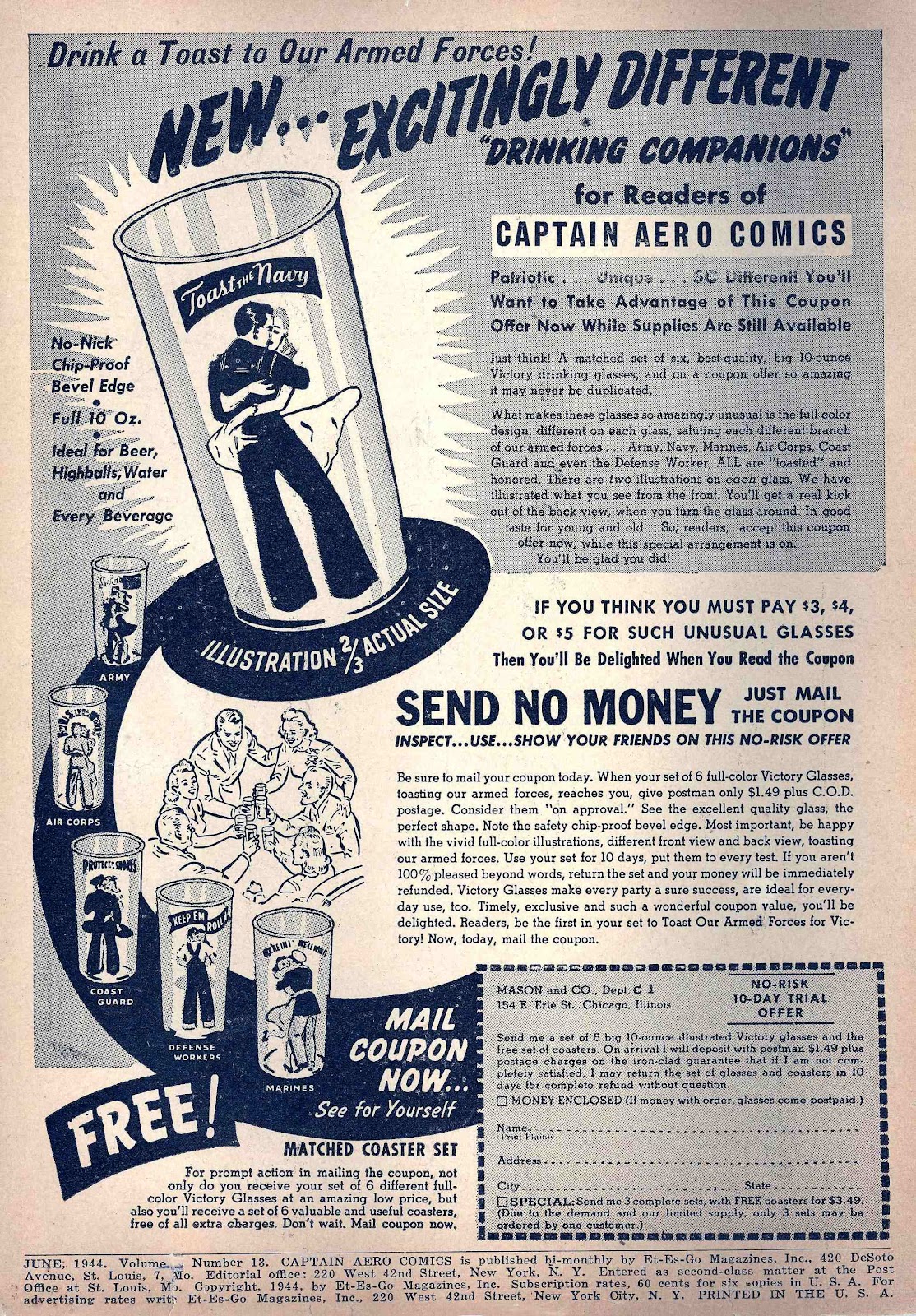 Captain Aero Comics issue 15 - Page 2