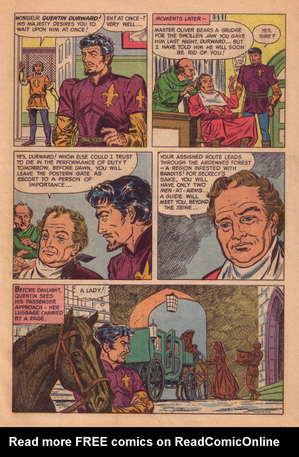 Read online Four Color Comics comic -  Issue #672 - 17