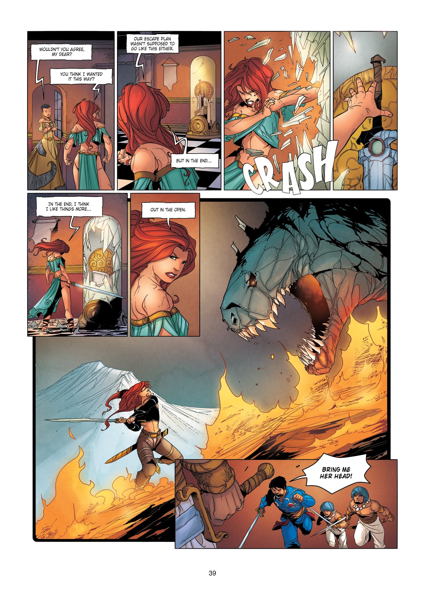 Read online Chronicles of the Dragon Knights comic -  Issue #15 - 39