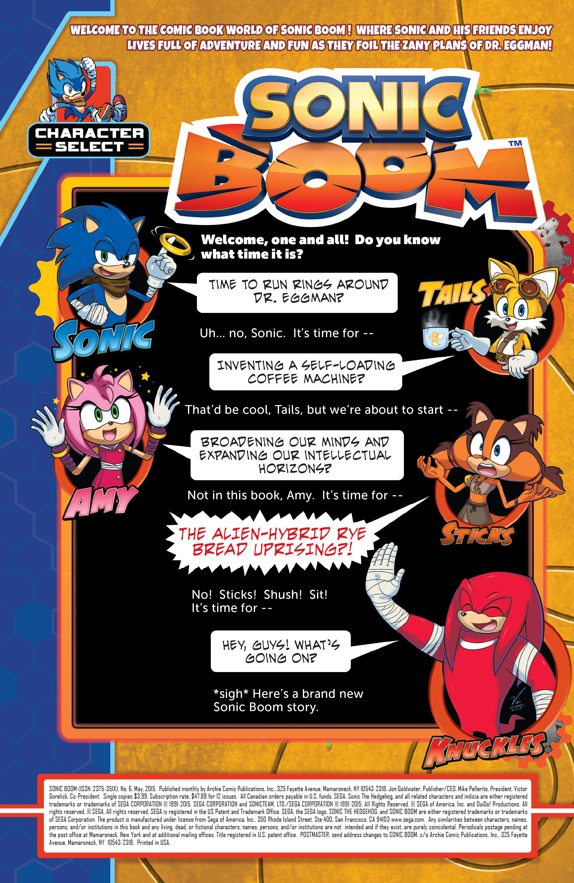 Read online Sonic Boom comic -  Issue #6 - 2