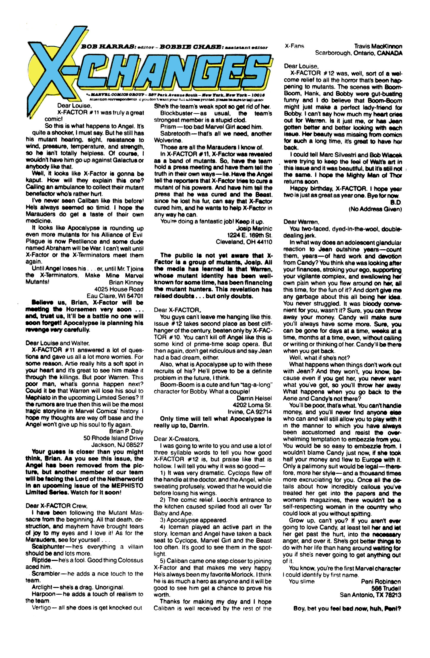 Read online X-Factor (1986) comic -  Issue #15 - 24