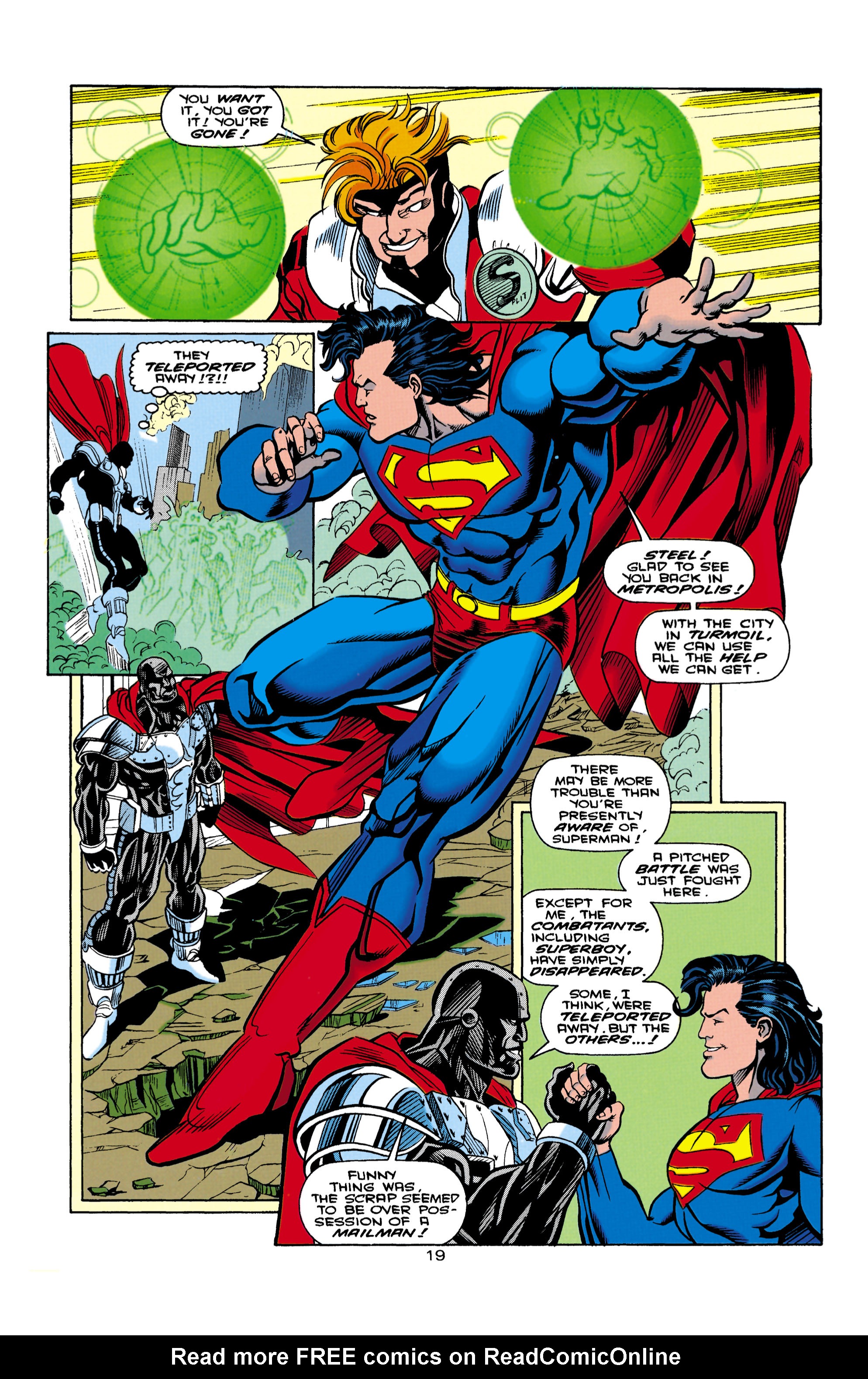 Read online Steel (1994) comic -  Issue #6 - 19