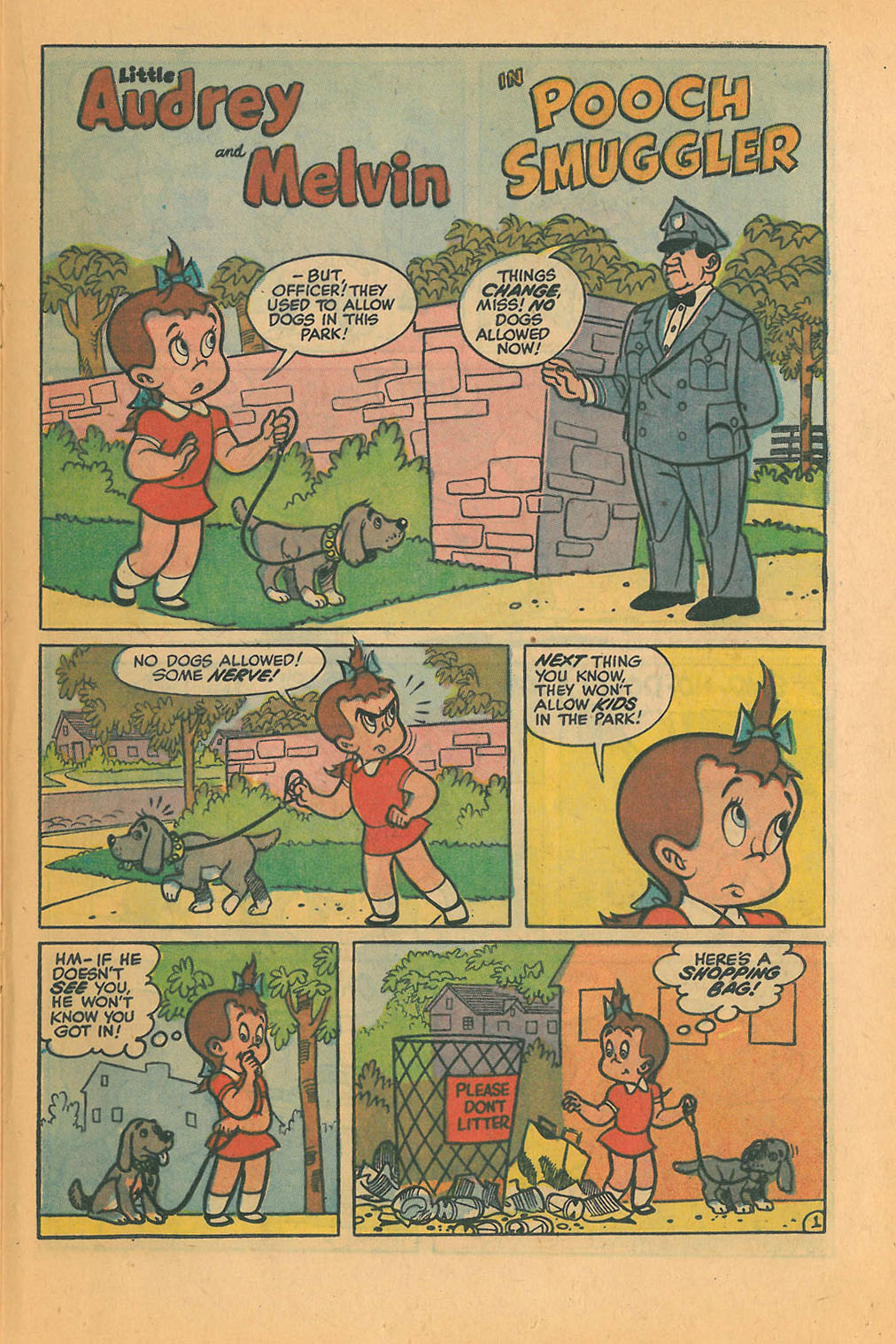 Read online Little Audrey And Melvin comic -  Issue #36 - 20