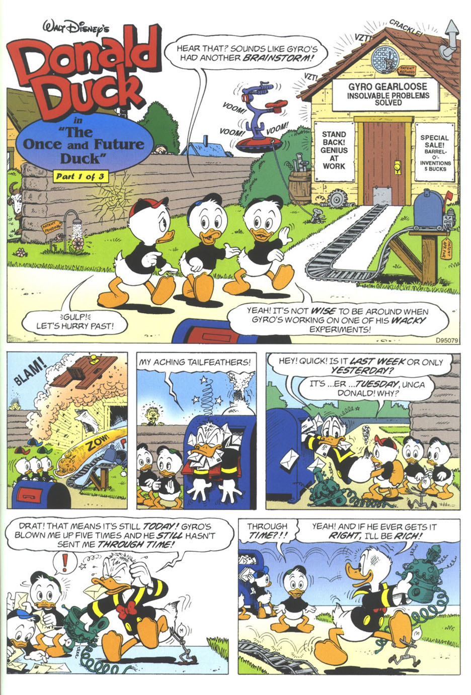 Read online Walt Disney's Comics and Stories comic -  Issue #607 - 60