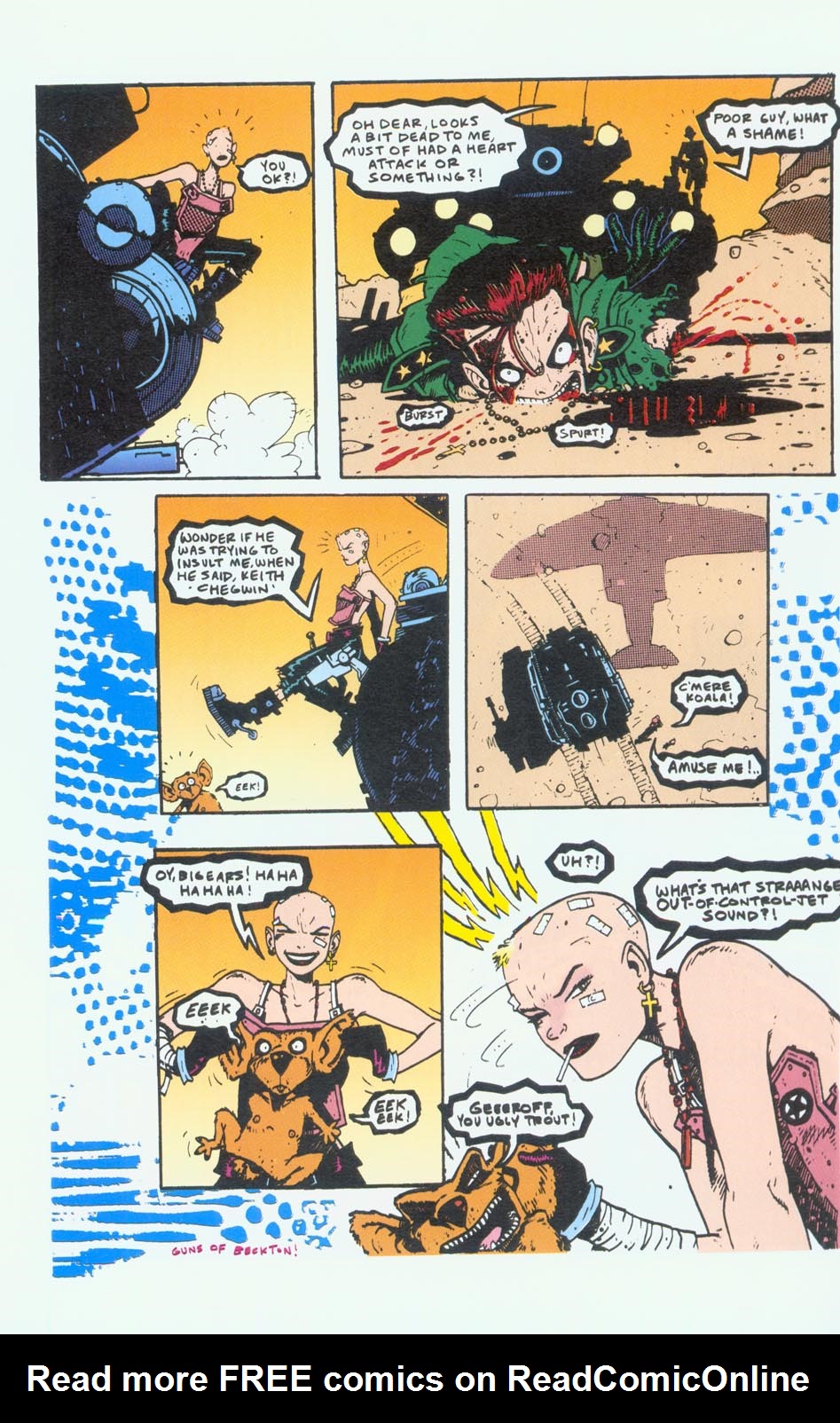 Read online Hewlett and Martin's Tank Girl comic -  Issue # TPB - 20