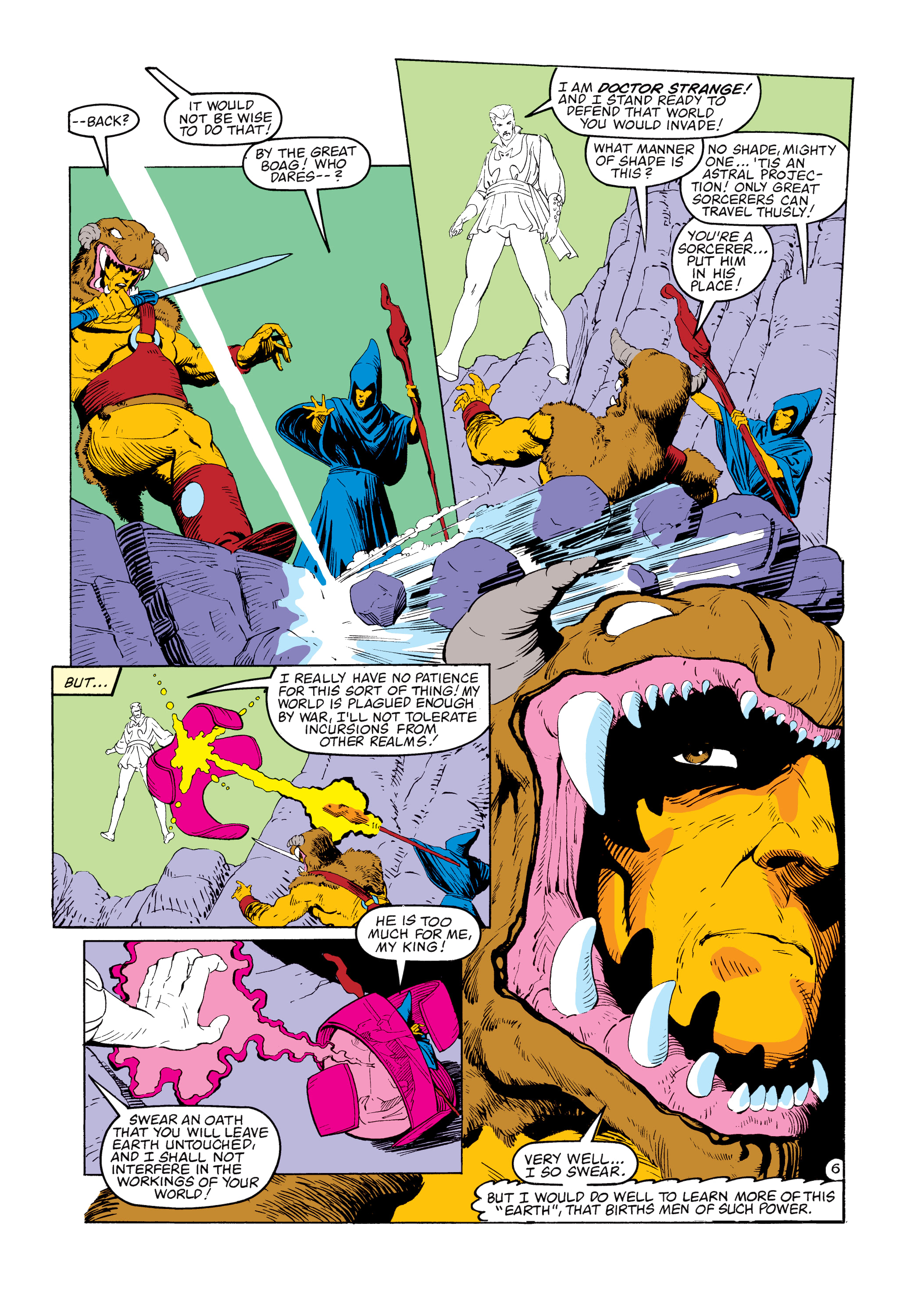 Read online Marvel Masterworks: Doctor Strange comic -  Issue # TPB 10 (Part 2) - 72
