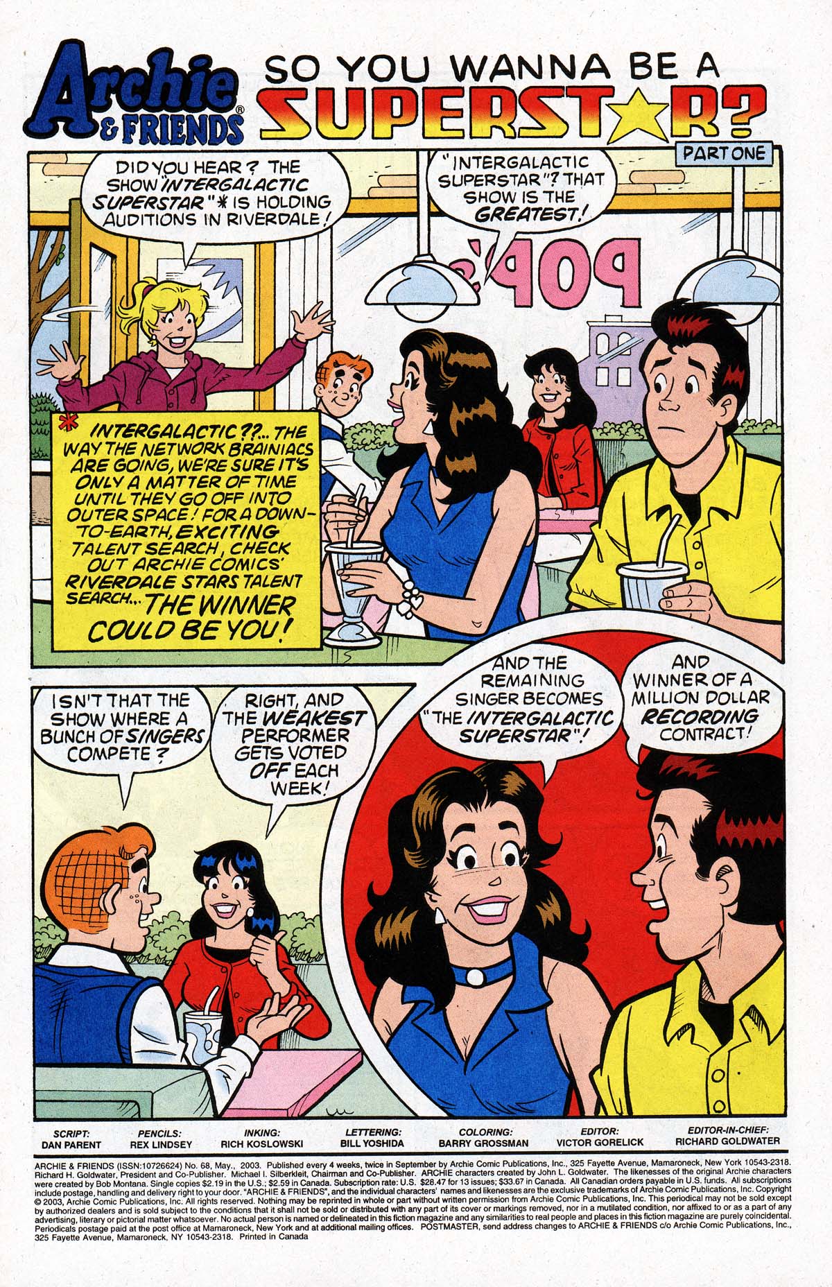 Read online Archie & Friends (1992) comic -  Issue #68 - 2