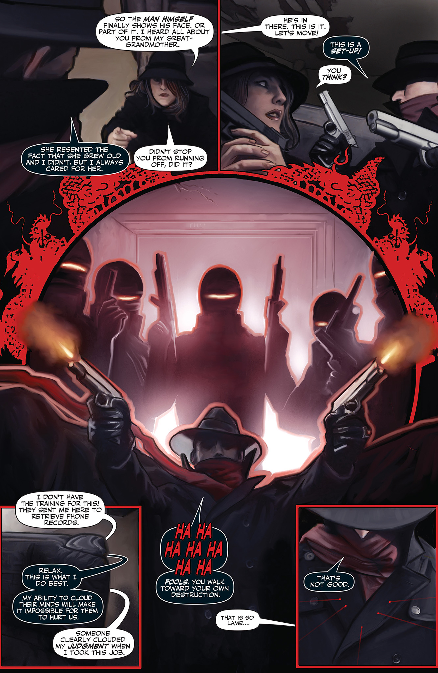 Read online The Shadow Now comic -  Issue #1 - 18