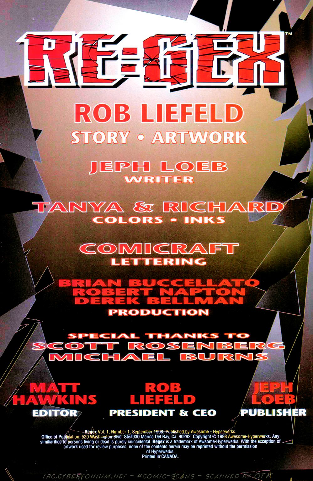 Read online Re:Gex comic -  Issue #1 - 6