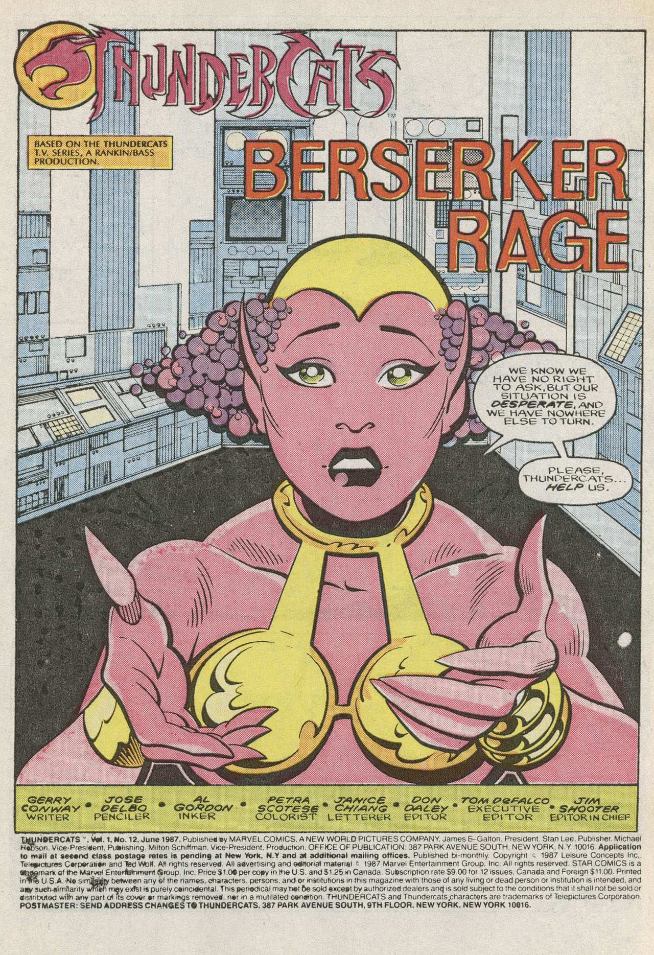 Read online ThunderCats (1985) comic -  Issue #12 - 3