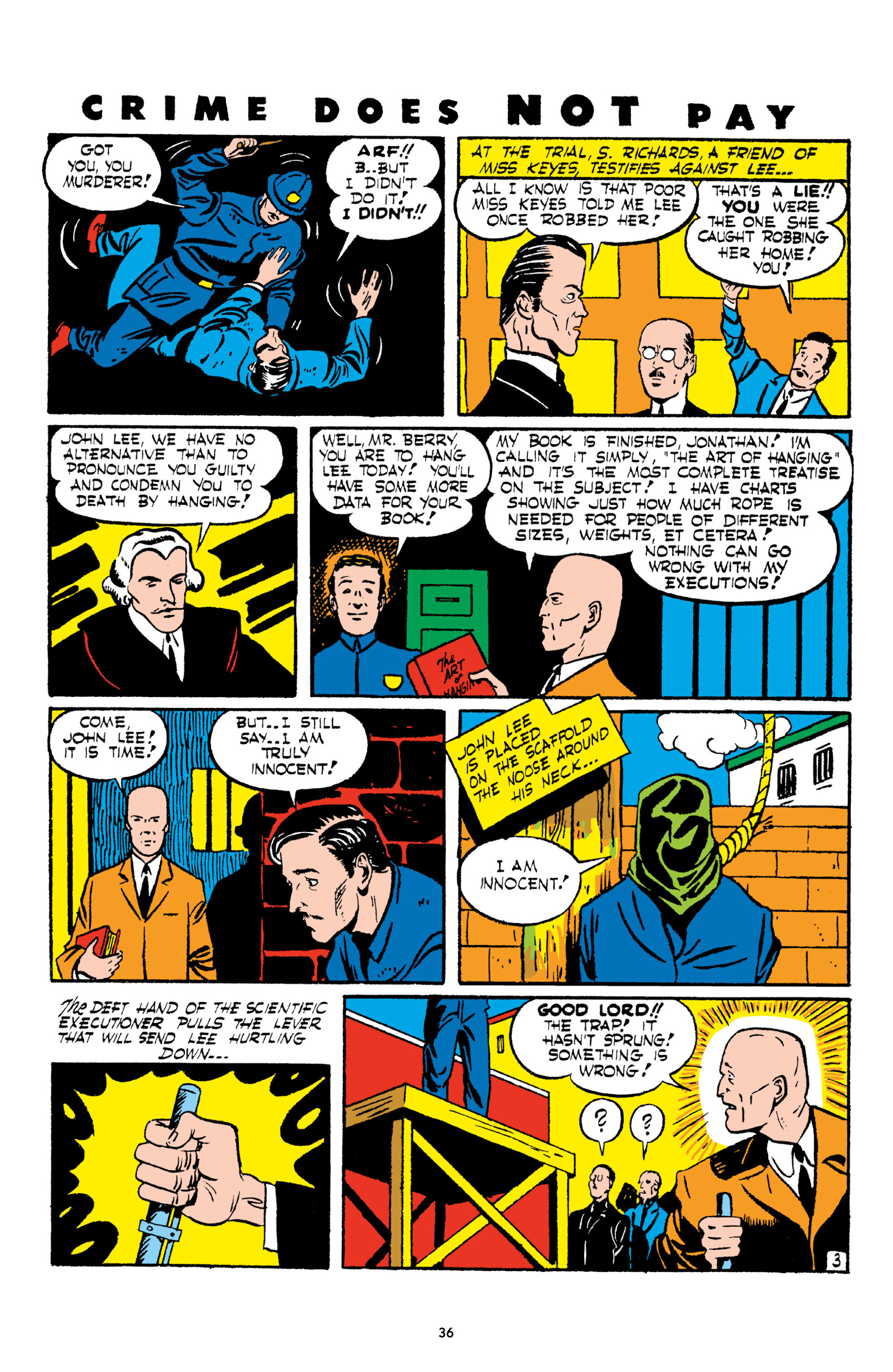 Read online Crime Does Not Pay Archives comic -  Issue # TPB 2 (Part 1) - 36