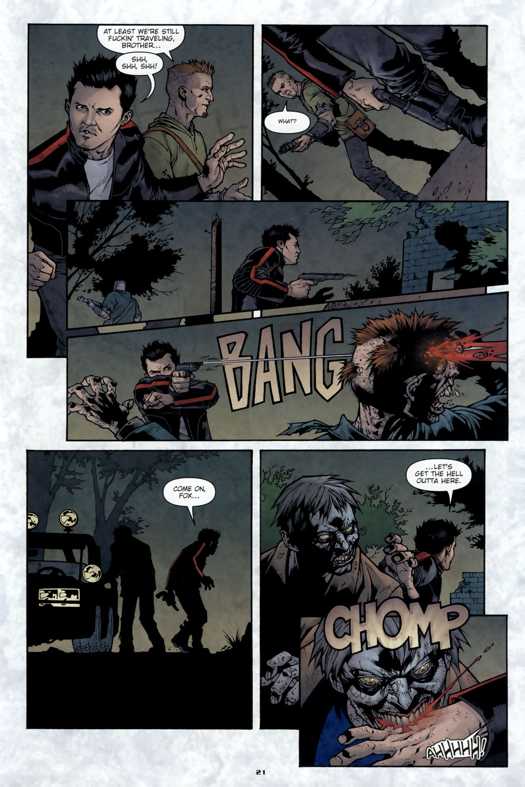 Read online Land of the Dead comic -  Issue #4 - 24