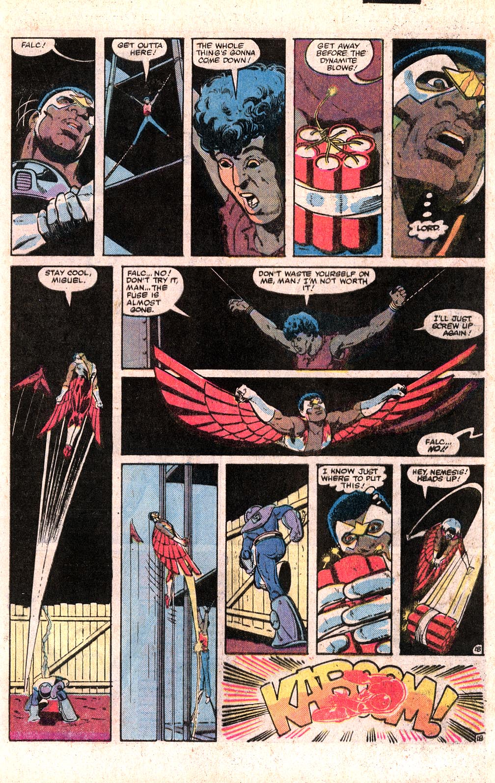 Read online Falcon (1983) comic -  Issue #1 - 19