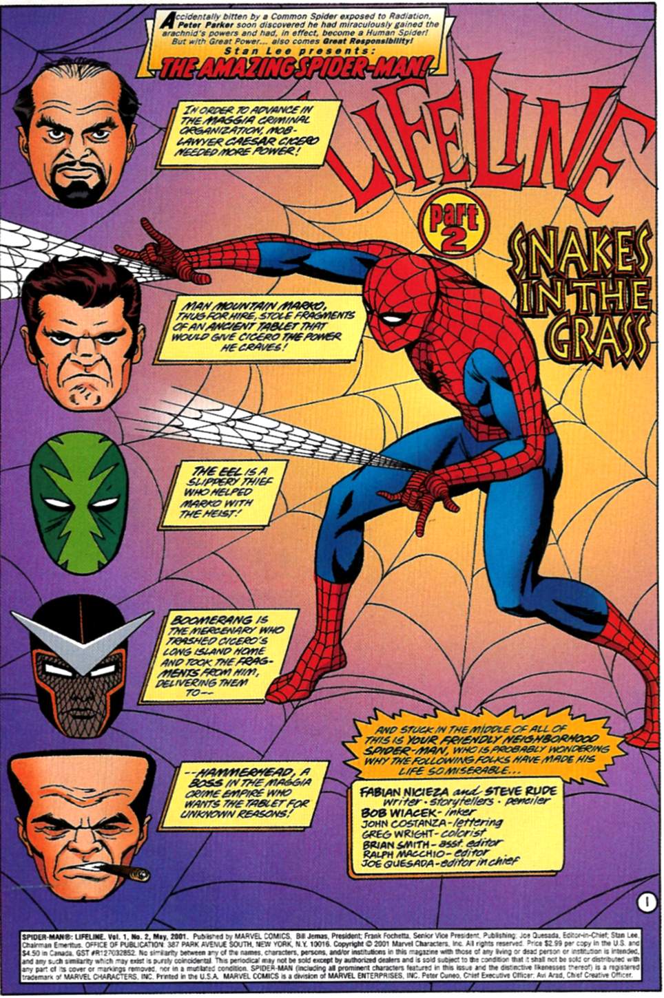 Read online Spider-Man: Lifeline comic -  Issue #2 - 2