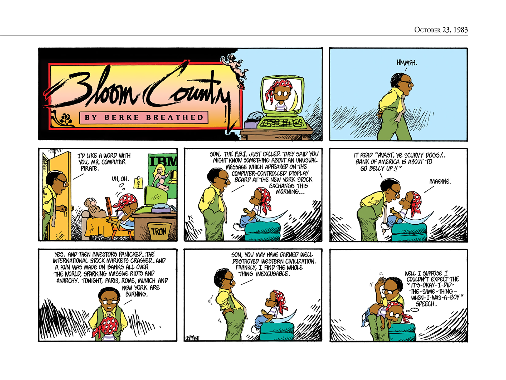 Read online The Bloom County Digital Library comic -  Issue # TPB 3 (Part 4) - 7