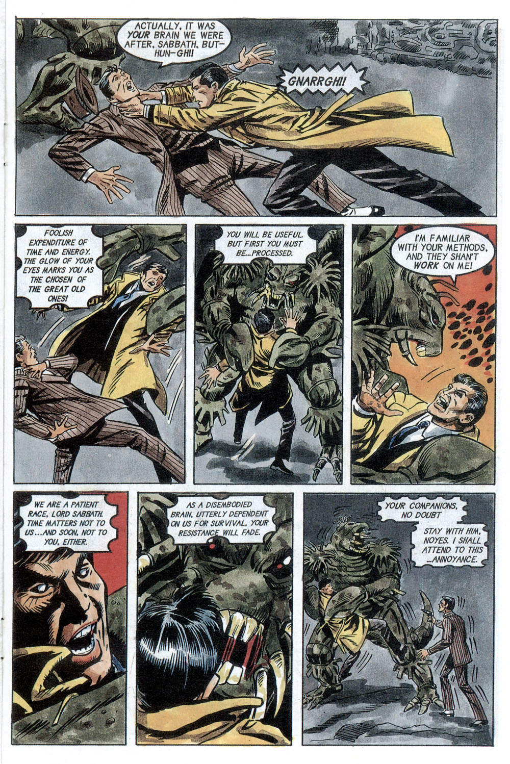 Read online H. P. Lovecraft's Cthulhu comic -  Issue #3 - 21