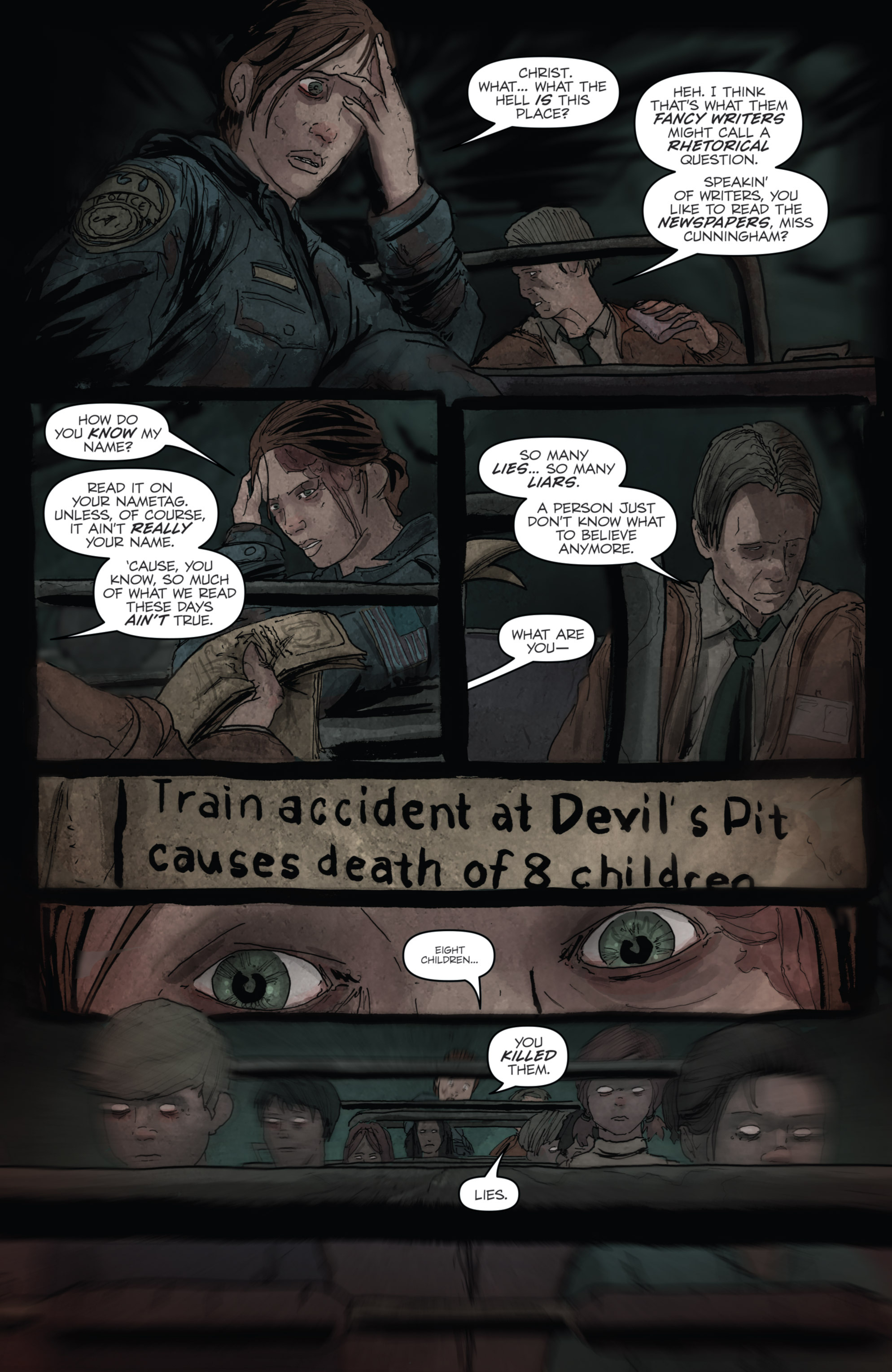 Read online Silent Hill Downpour: Anne's Story comic -  Issue #1 - 17