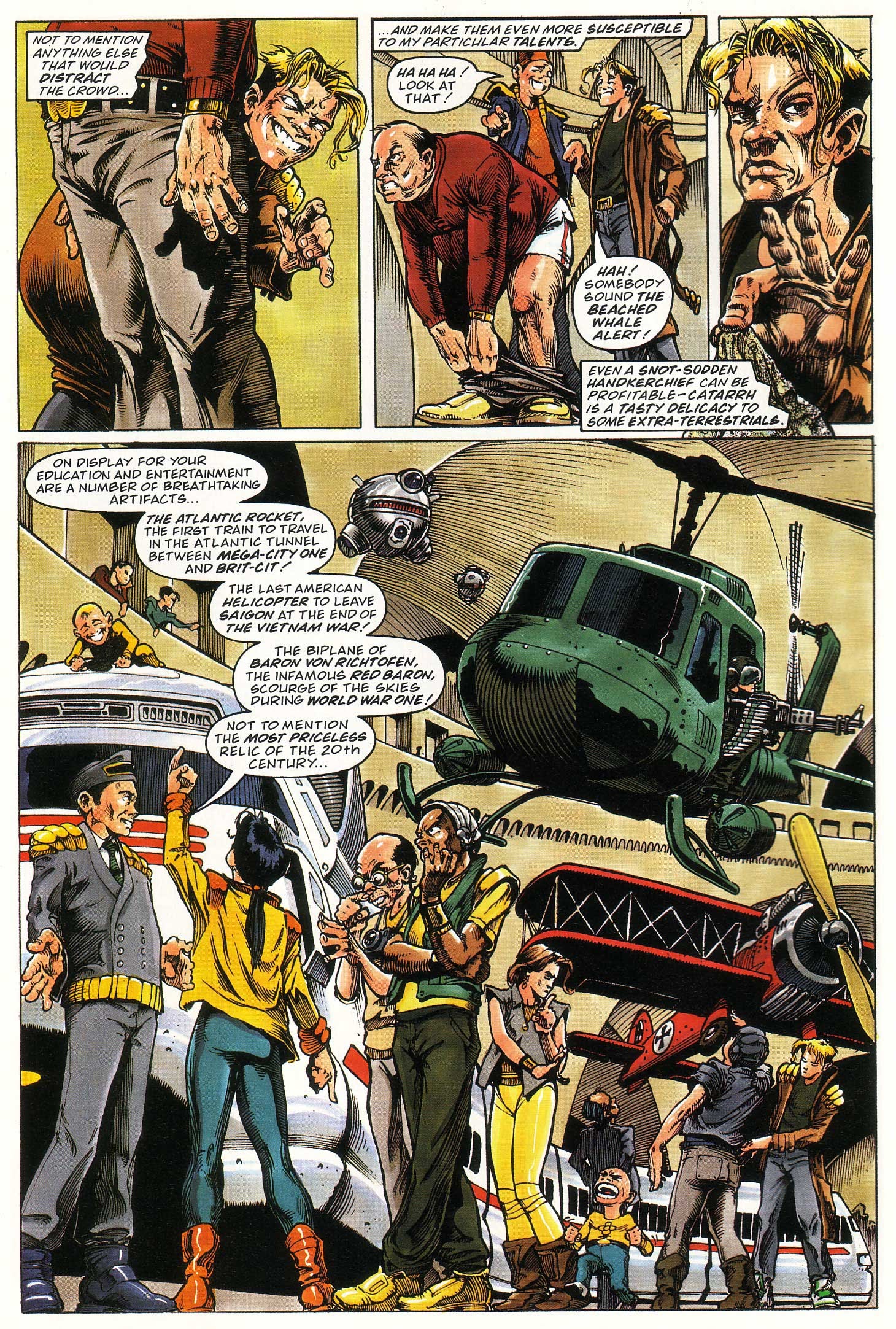 Read online Judge Dredd Lawman of the Future comic -  Issue #5 - 6