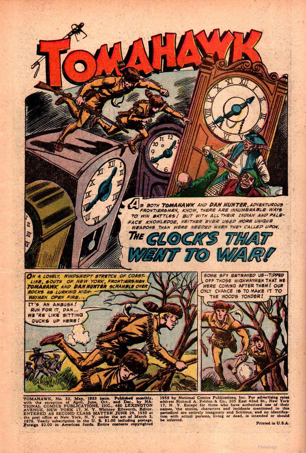 Read online Tomahawk comic -  Issue #32 - 3