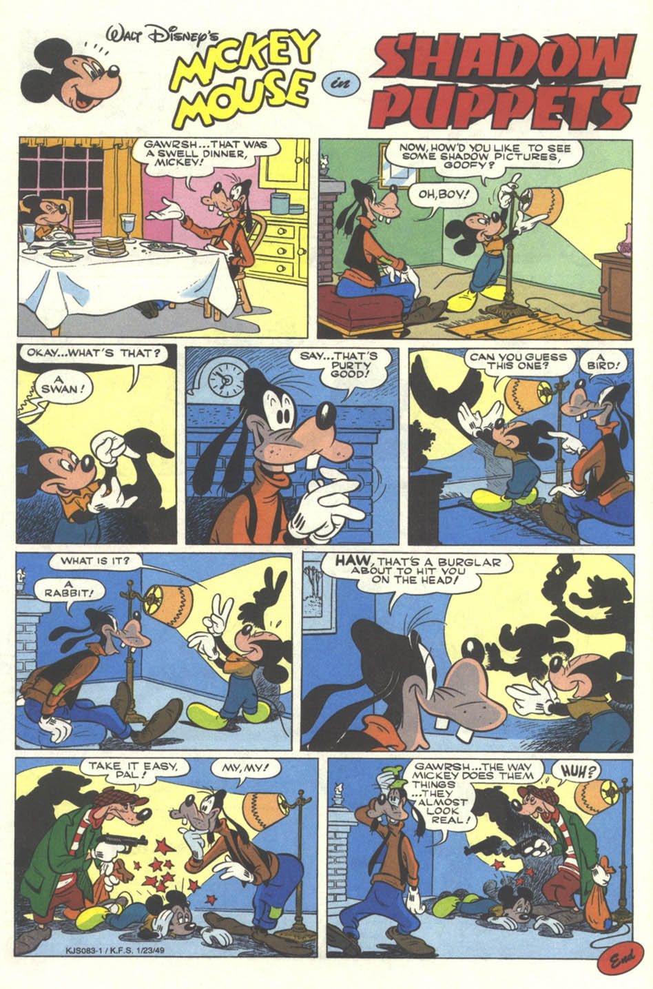 Read online Walt Disney's Comics and Stories comic -  Issue #574 - 23