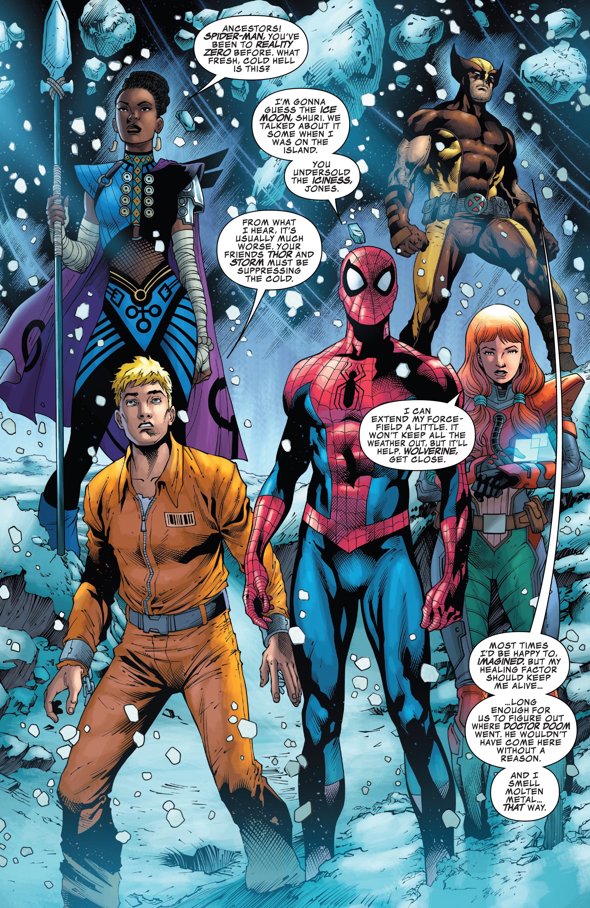 Read online Fortnite X Marvel: Zero War comic -  Issue #4 - 5