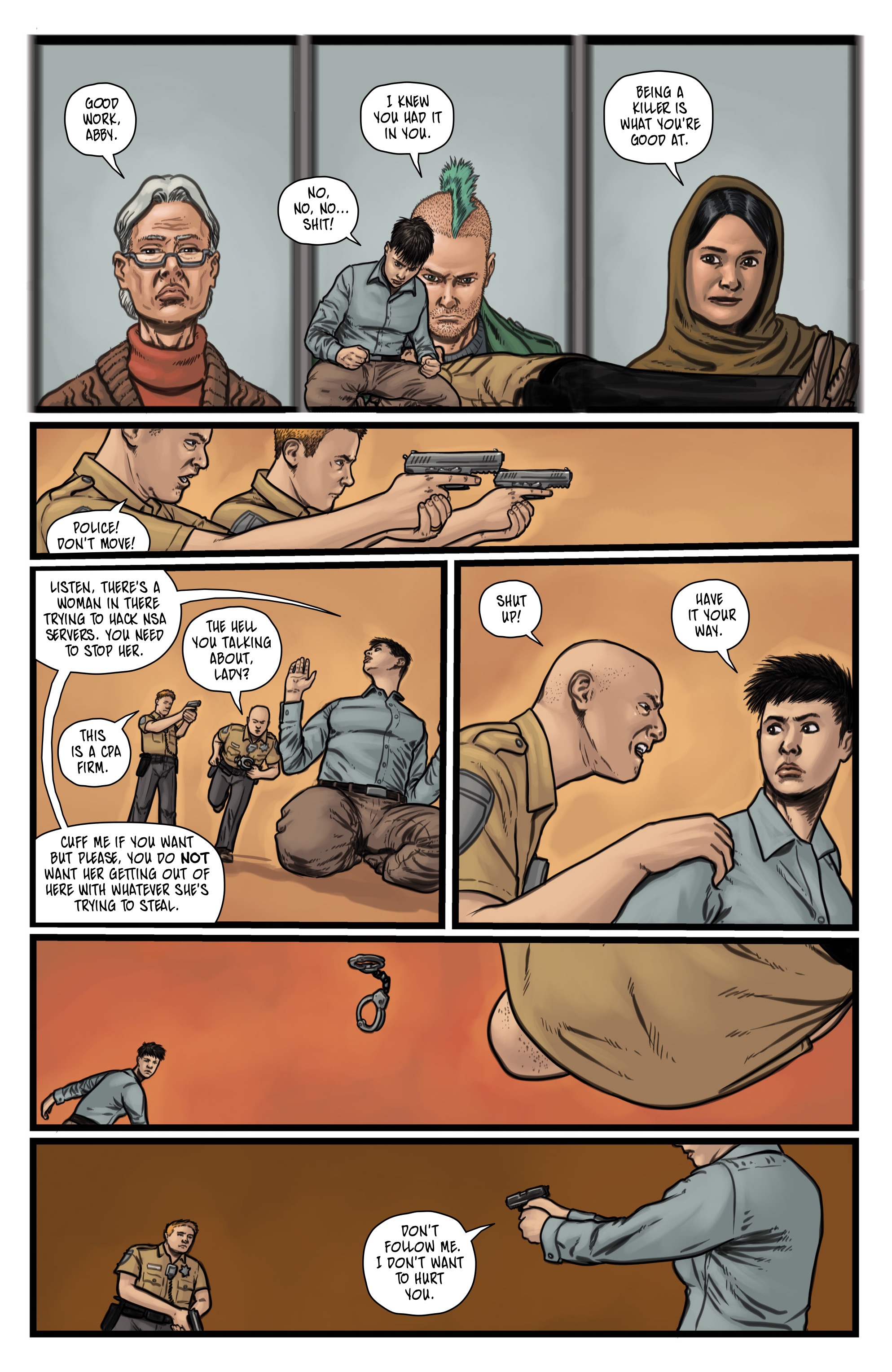 Read online Throwaways comic -  Issue #4 - 11