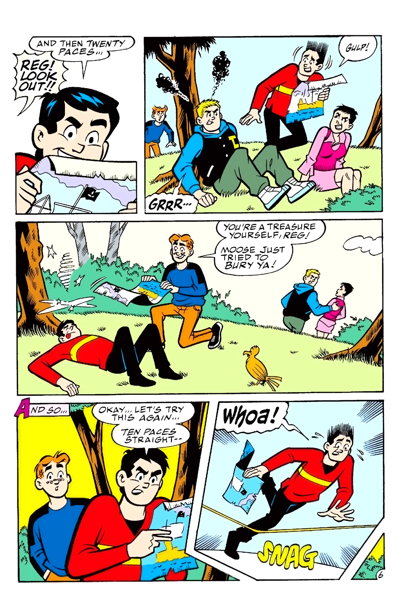 Read online Archie's Buried Treasure comic -  Issue # TPB - 30