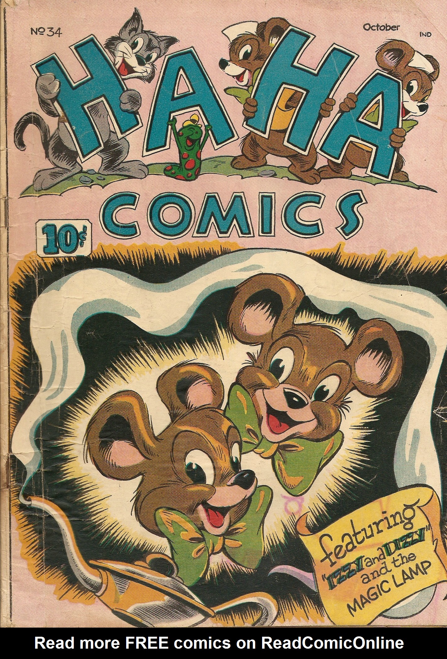 Read online Ha Ha Comics comic -  Issue #34 - 1