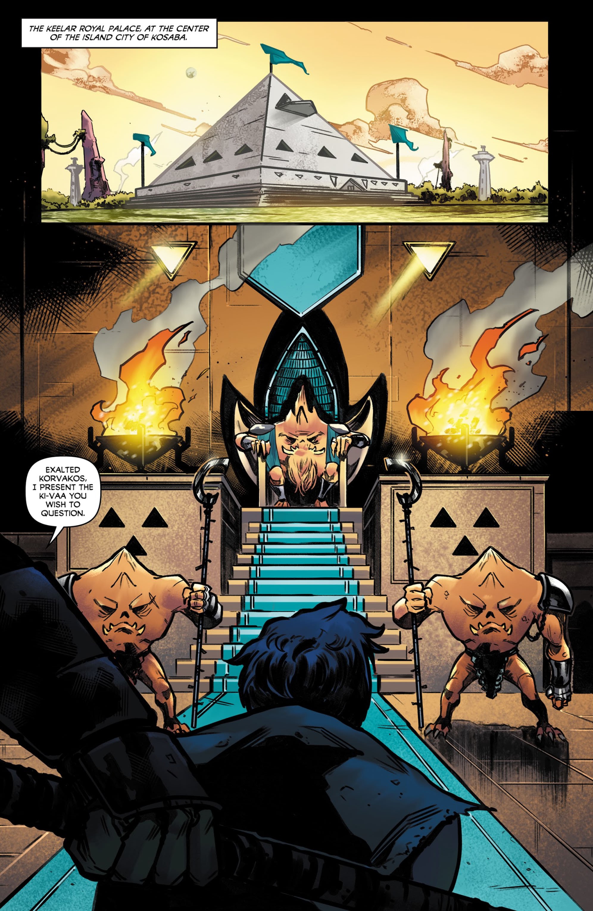 Read online Beyond the Farthest Star: Warriors of Zandar comic -  Issue #2 - 3
