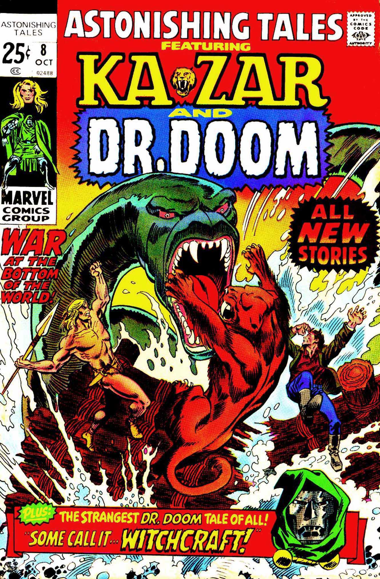 Read online Astonishing Tales (1970) comic -  Issue #8 - 1