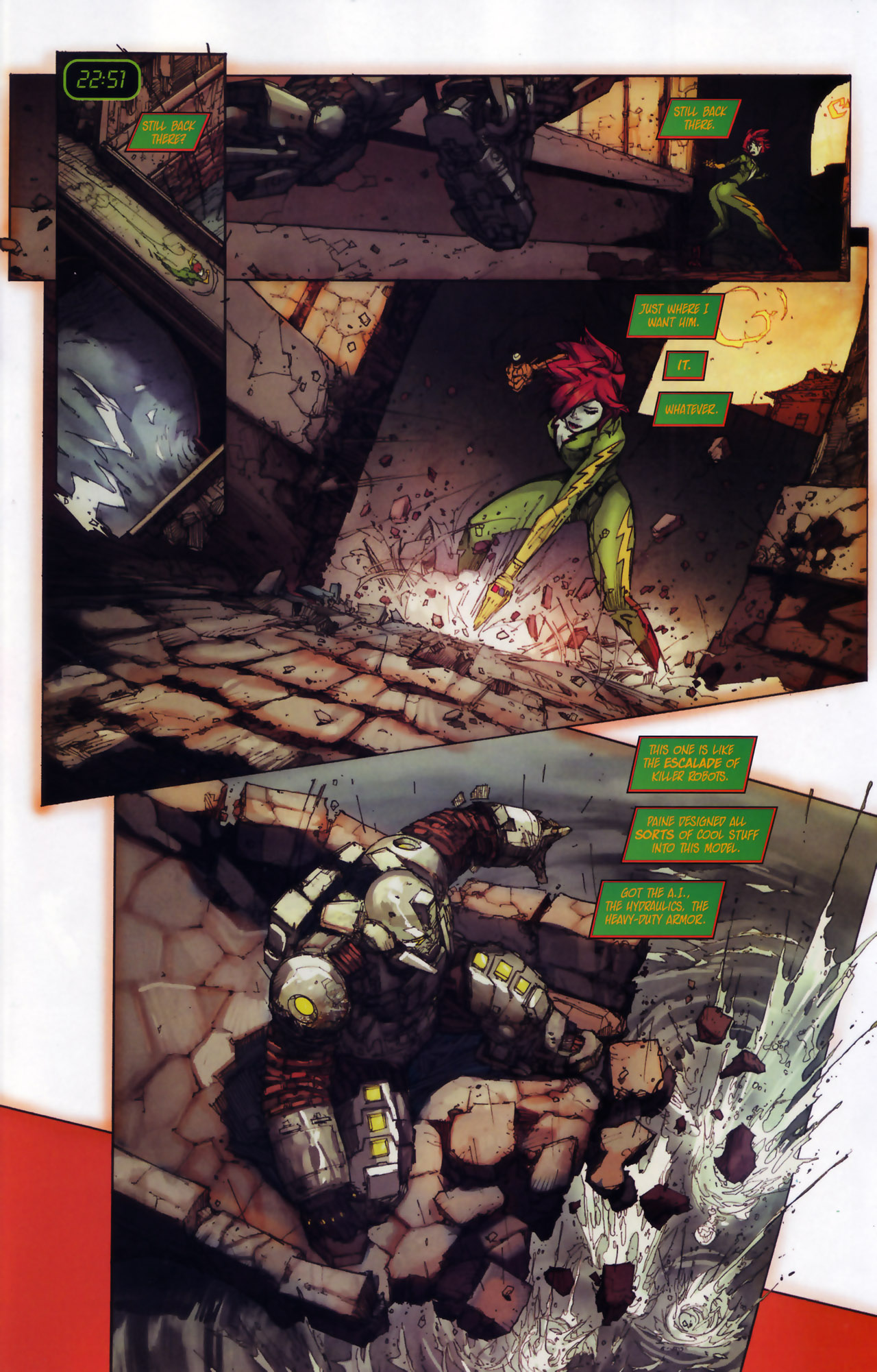 Read online Velocity (2010) comic -  Issue #3 - 17