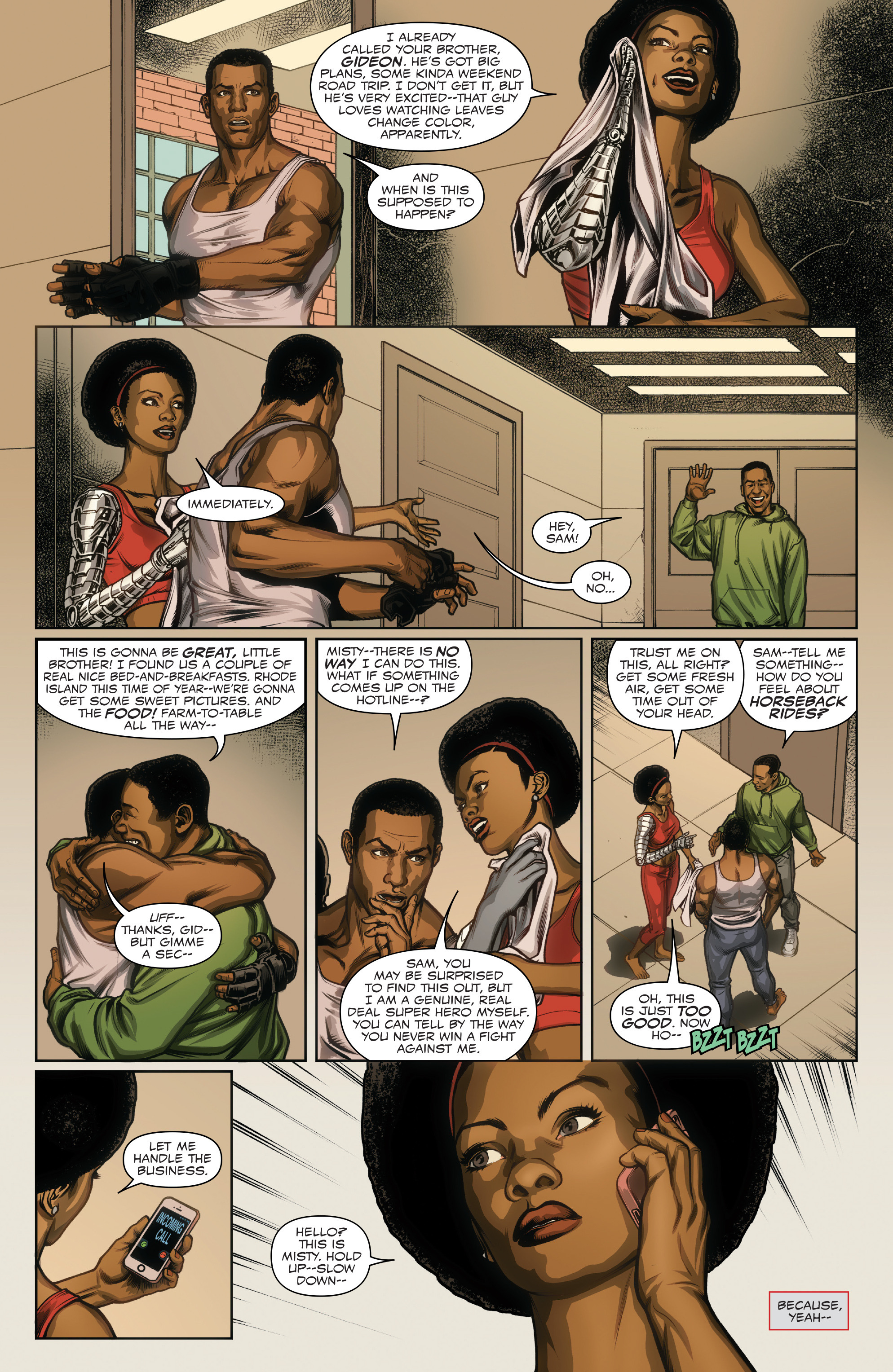 Read online Captain America: Sam Wilson comic -  Issue #16 - 6