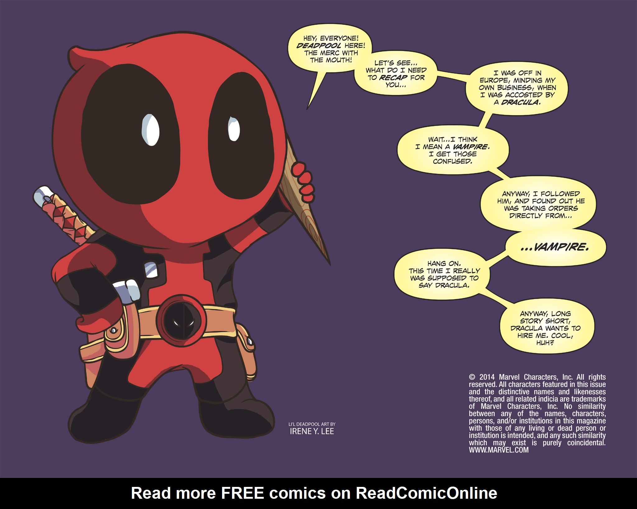 Read online Deadpool: Dracula's Gauntlet comic -  Issue # Part 2 - 7
