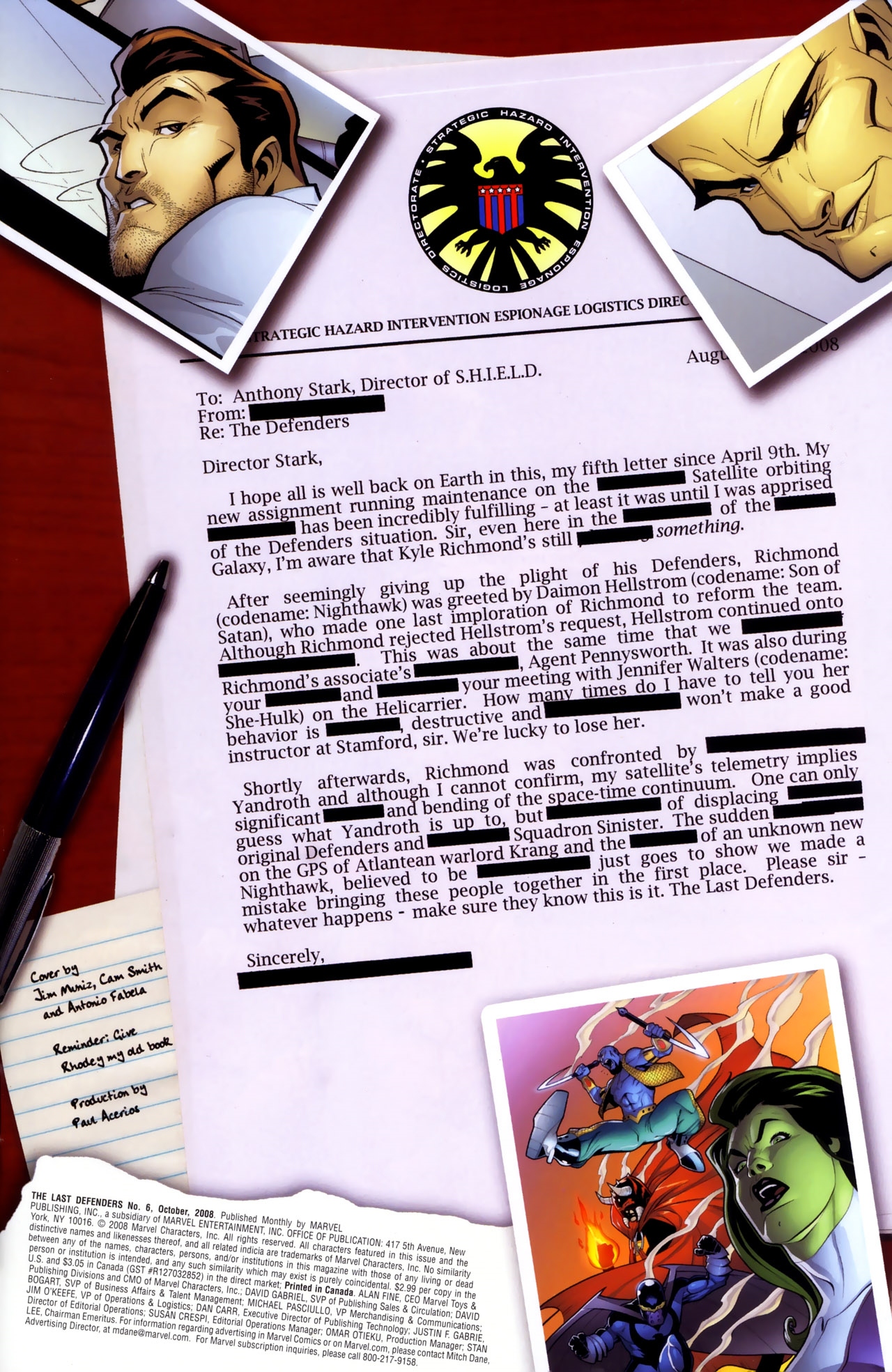 Read online The Last Defenders comic -  Issue #6 - 2